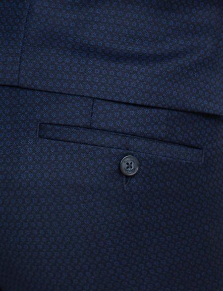Lacivert Slim Fit Takım Elbise - 50194022008