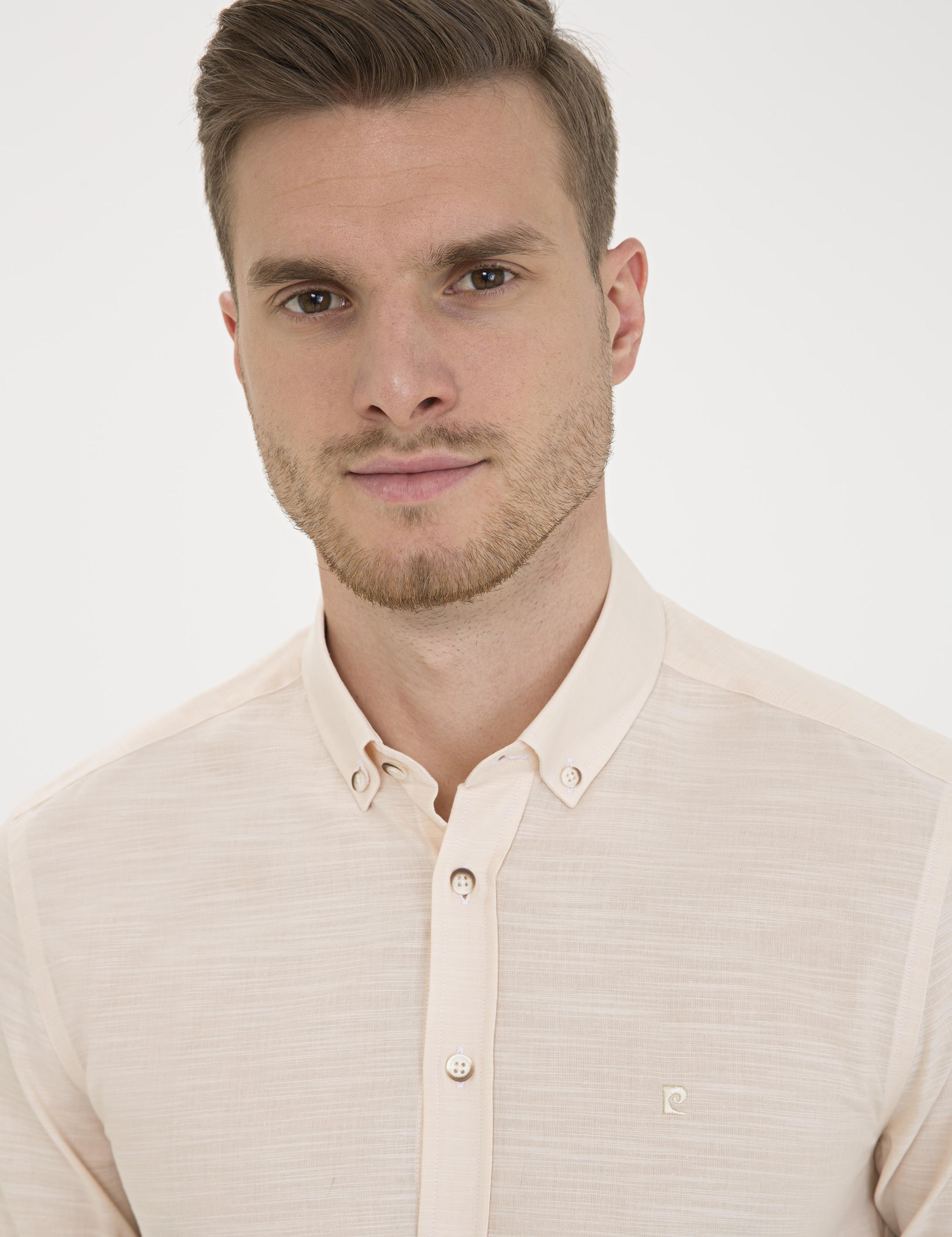 Somon Slim Fit Uzun Kollu Gömlek