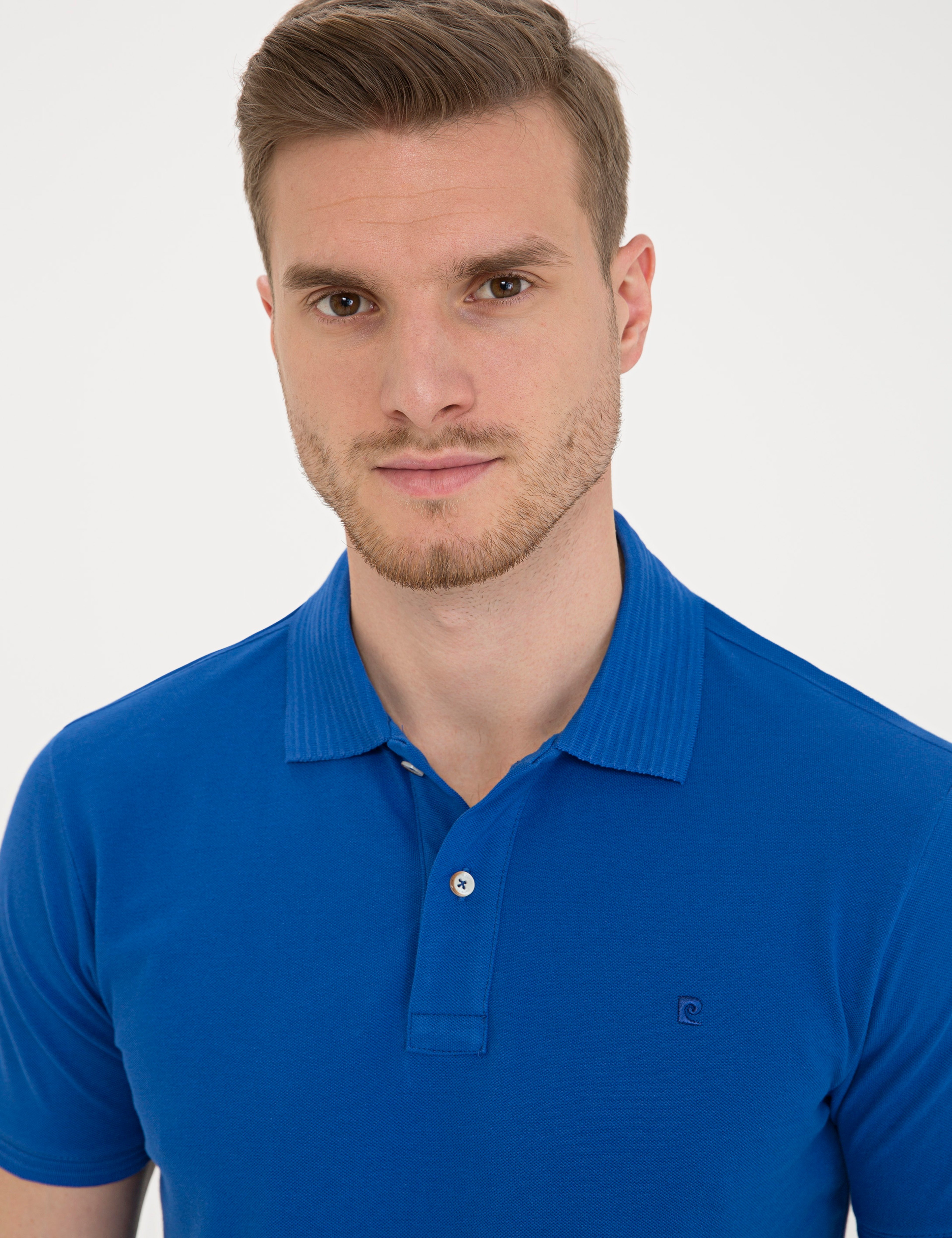 Saks Slim Fit Basic Tişört - Image 2
