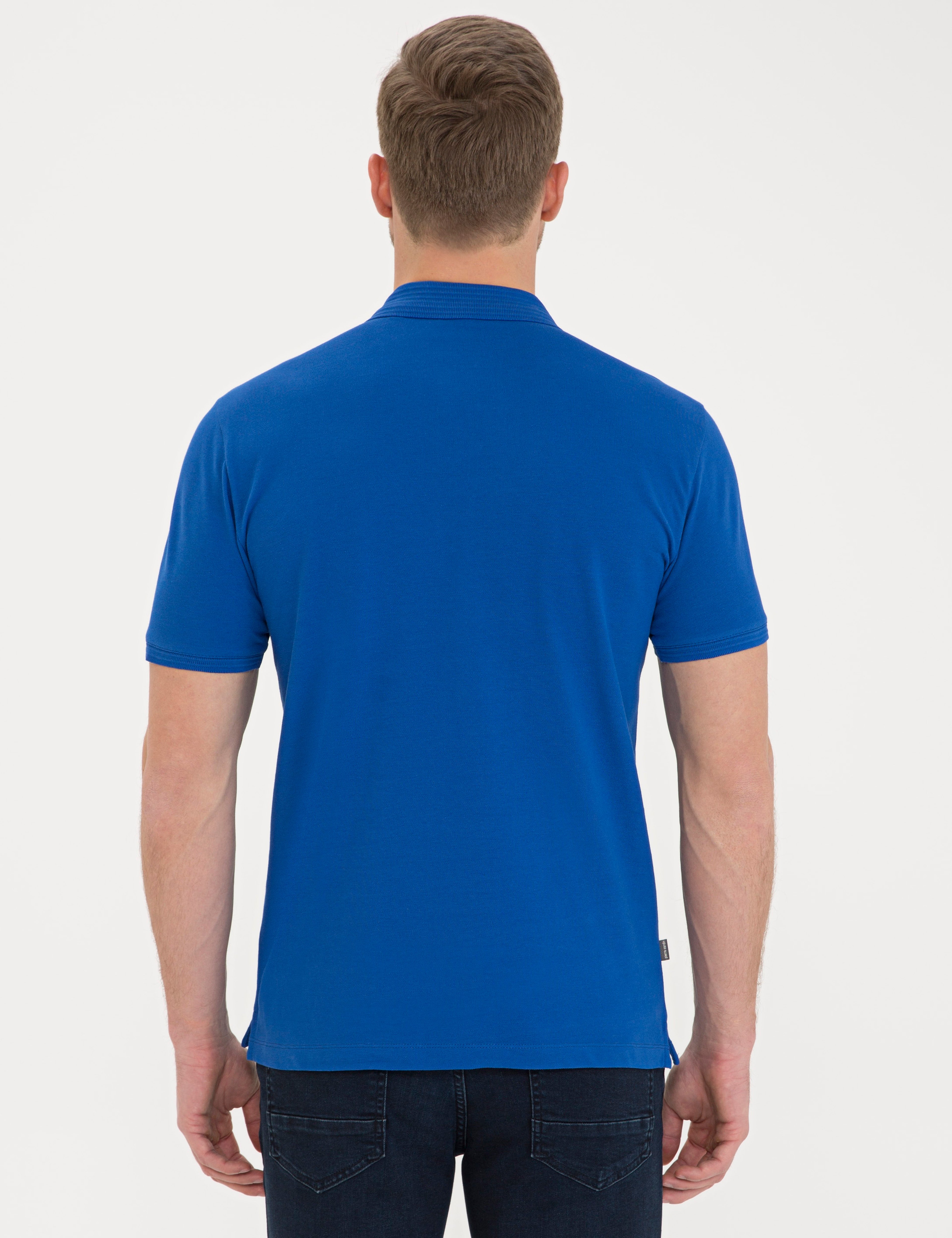 Saks Slim Fit Basic Tişört - Image 3
