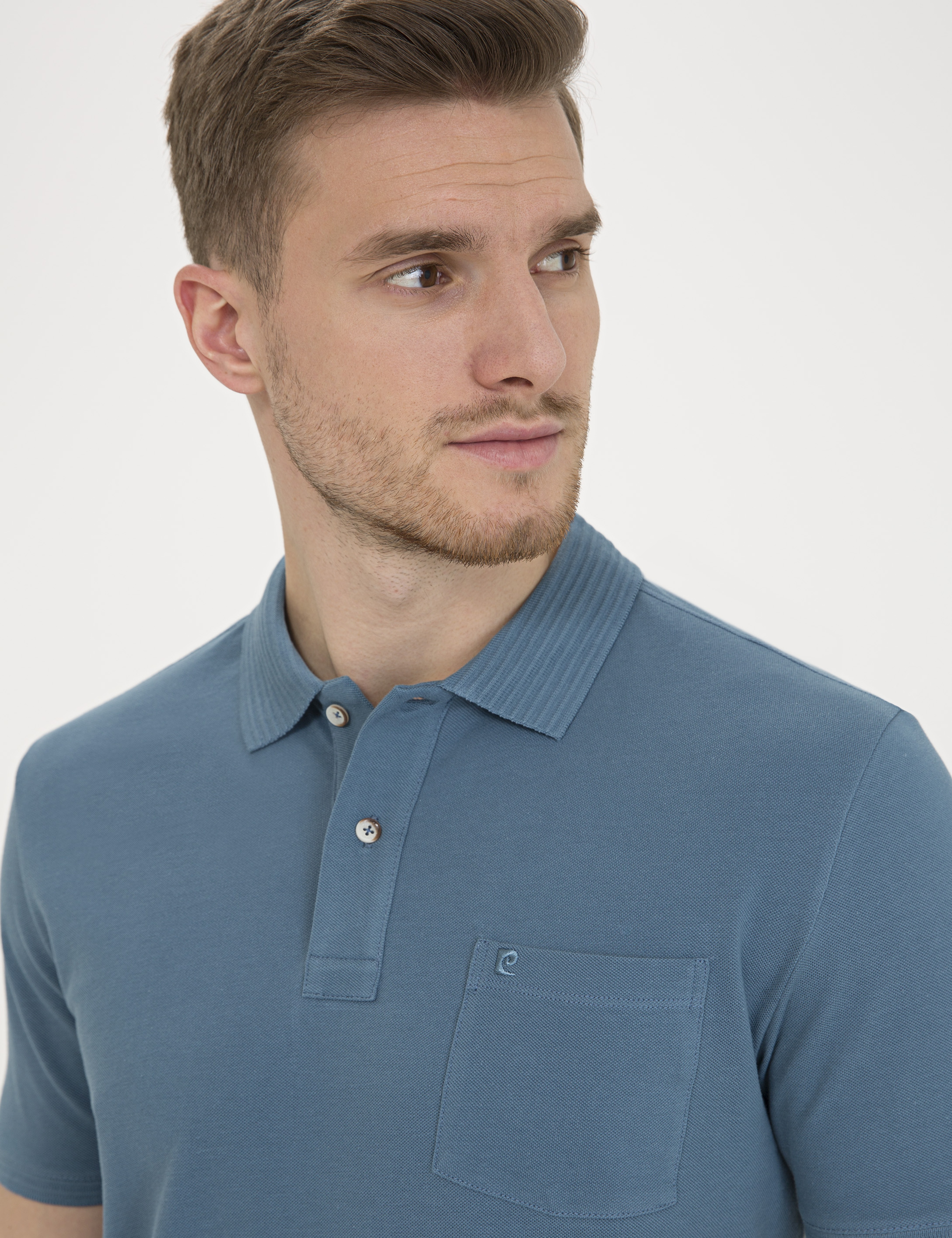 Mint Regular Fit Basic Tişört - Image 2