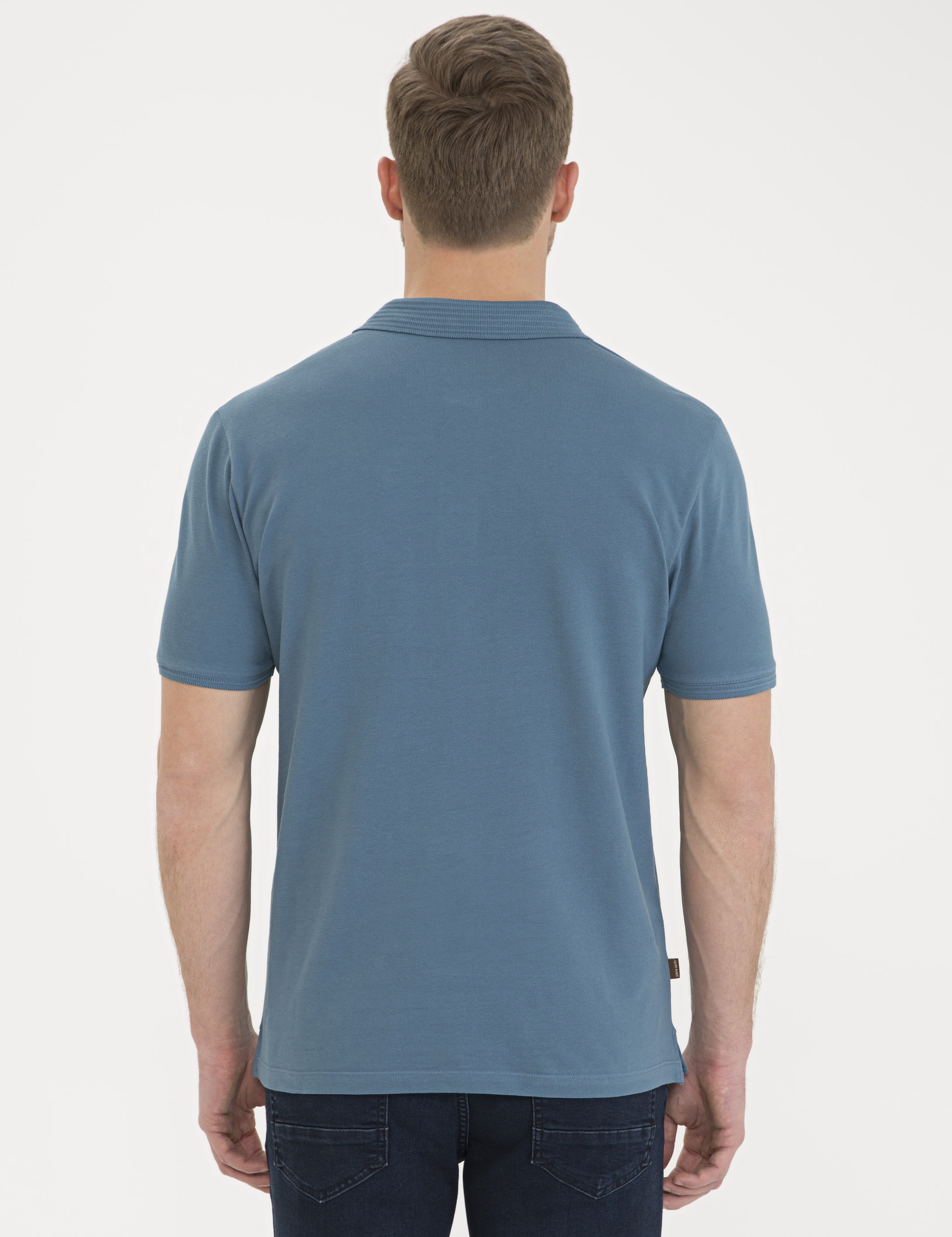 Mint Regular Fit Basic Tişört - Image 3