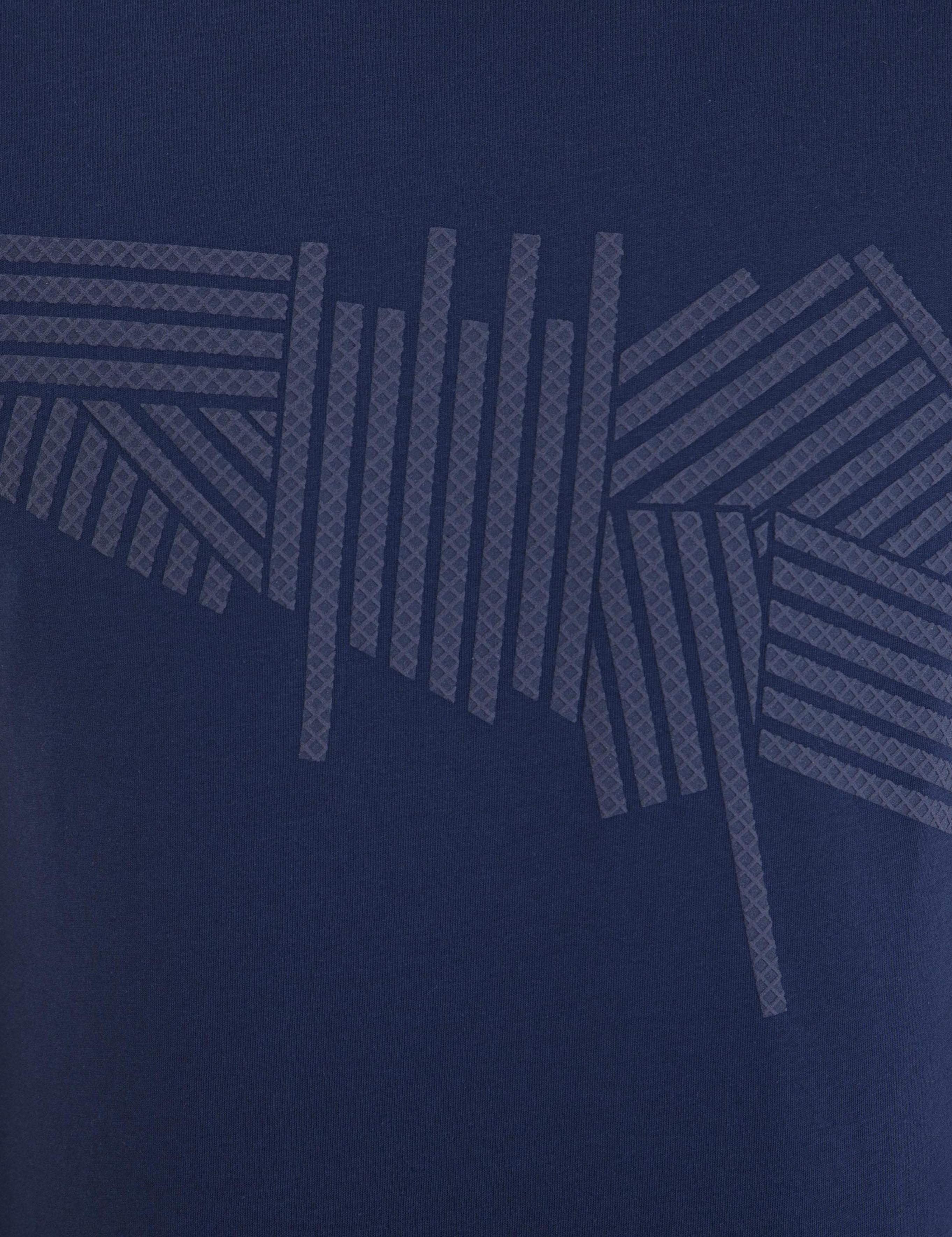 Lacivert Slim Fit Bisiklet Yaka T-Shirt