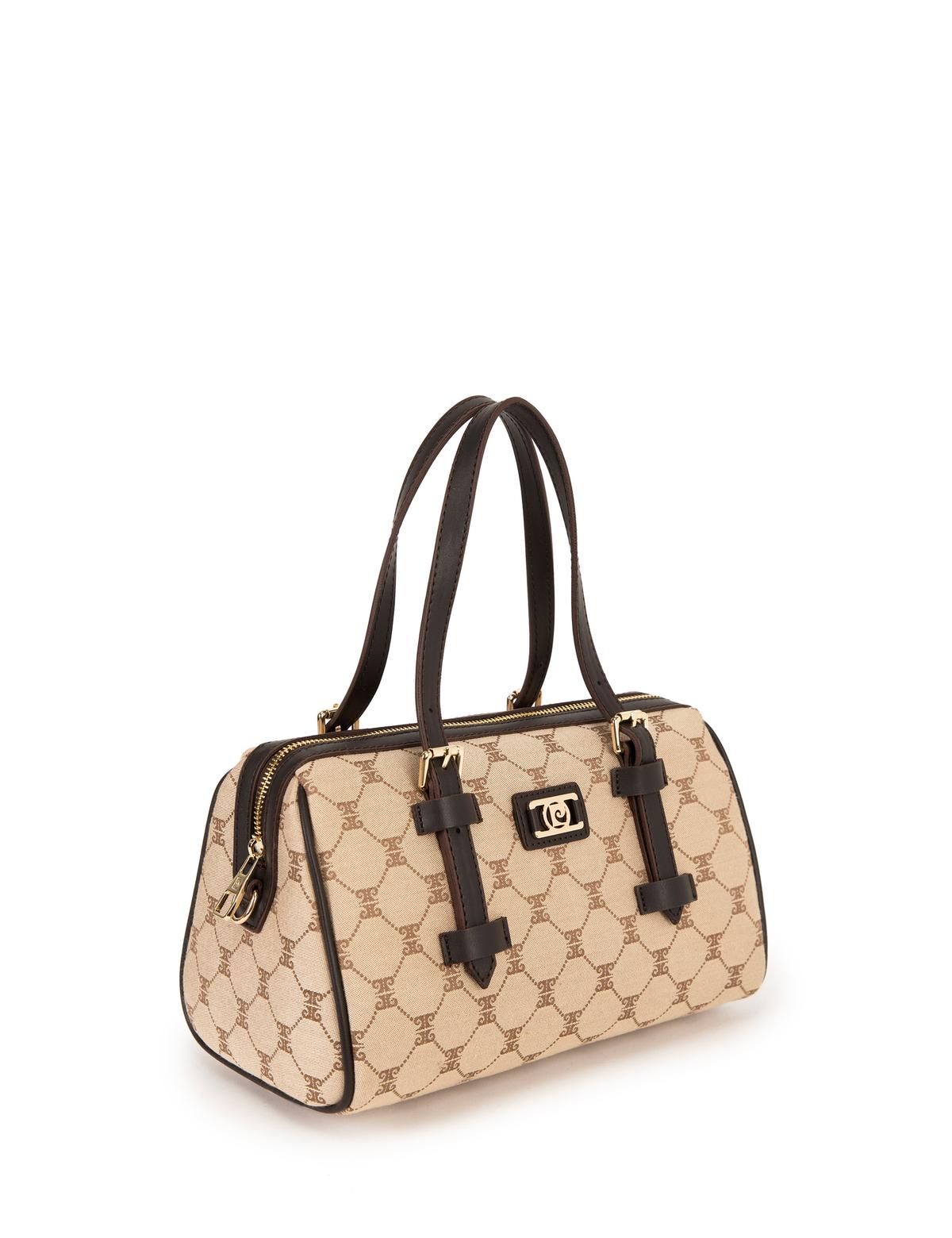 Kahverengi Uzun Askılı Kol Çantası - 50243594002