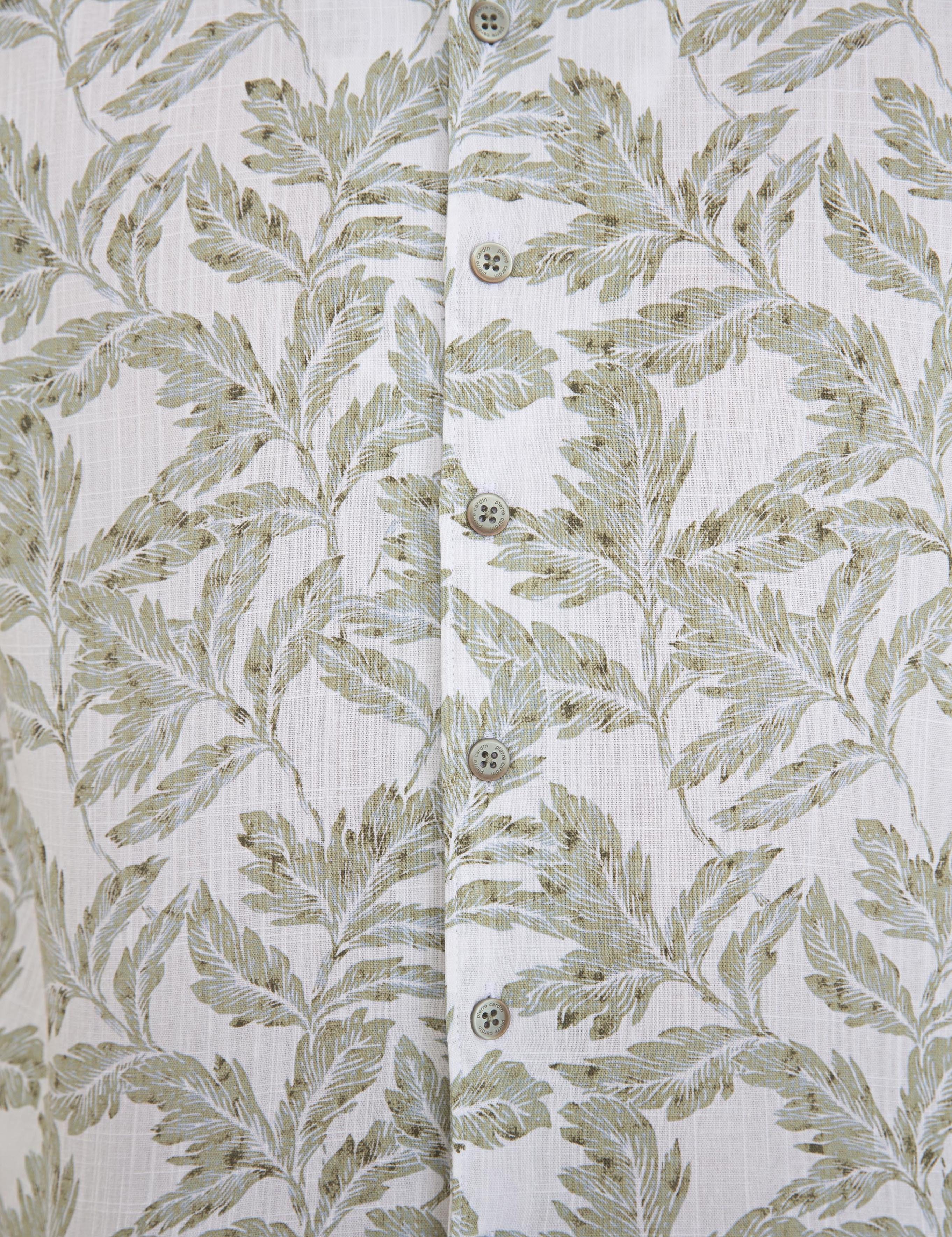 Haki Regular Fit Kısa Kollu Gömlek