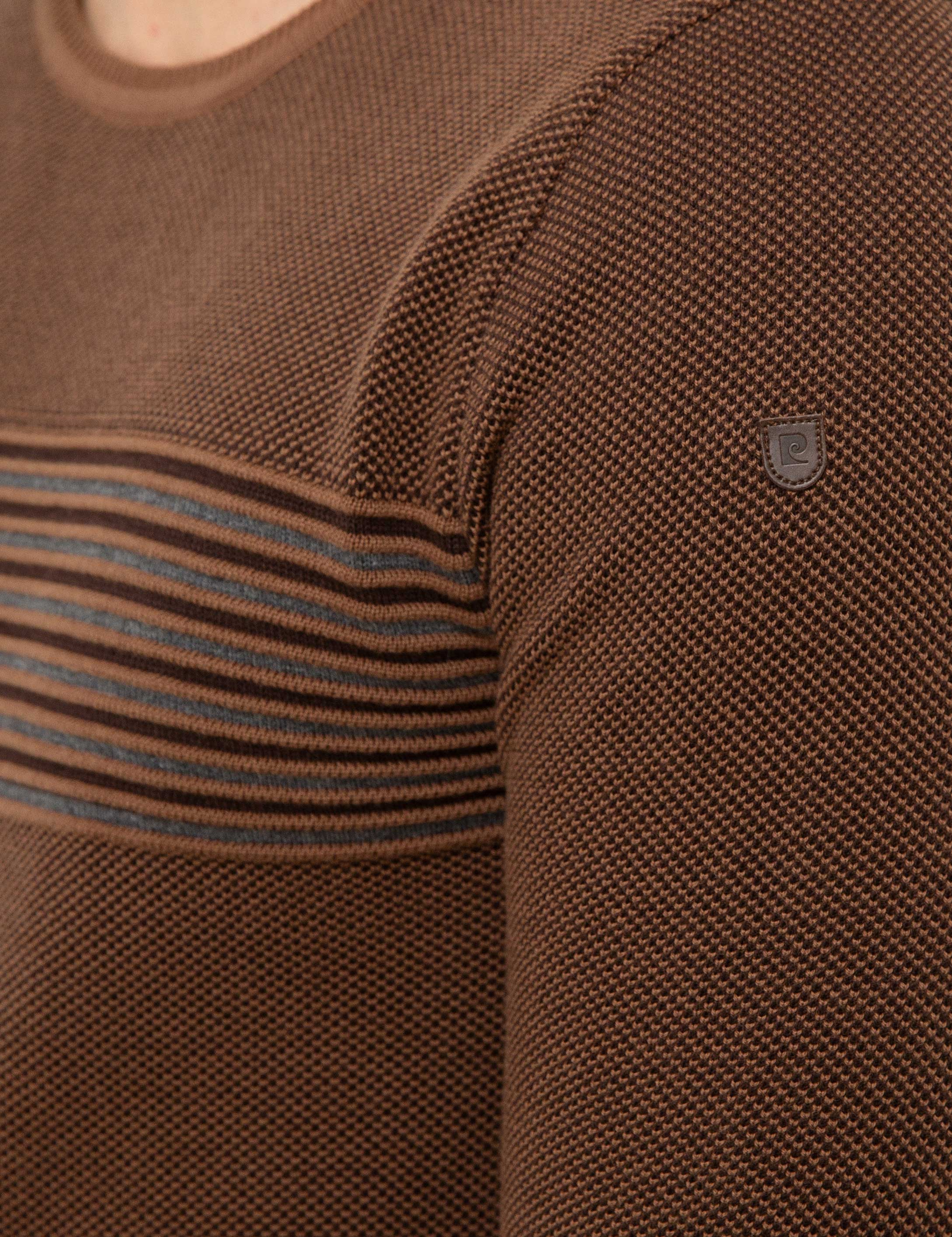 Camel Slim Fit Triko Kazak - Image 6