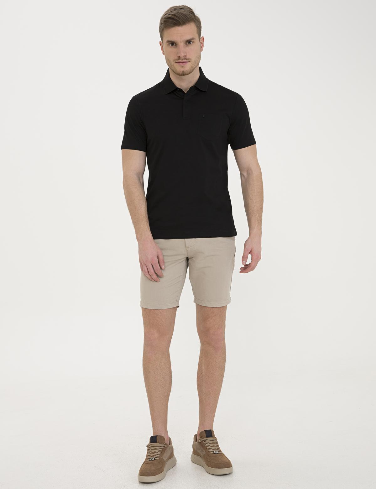 Siyah Regular Fit Basic T-Shirt - 50232381110
