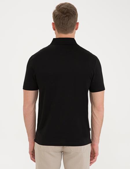 Siyah Regular Fit Basic T-Shirt - 50232381110