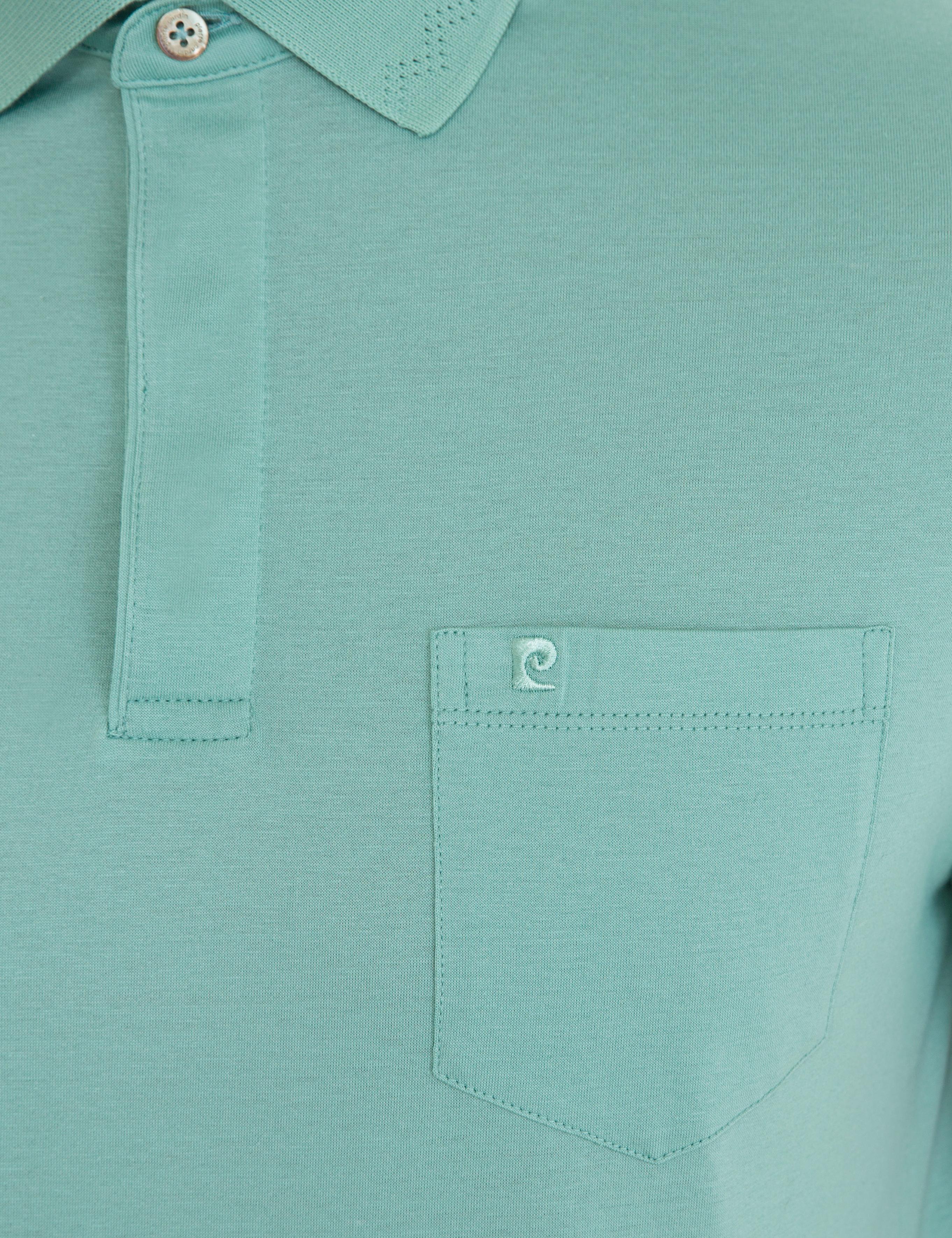 Yeşil Regular Fit Basic Tişört