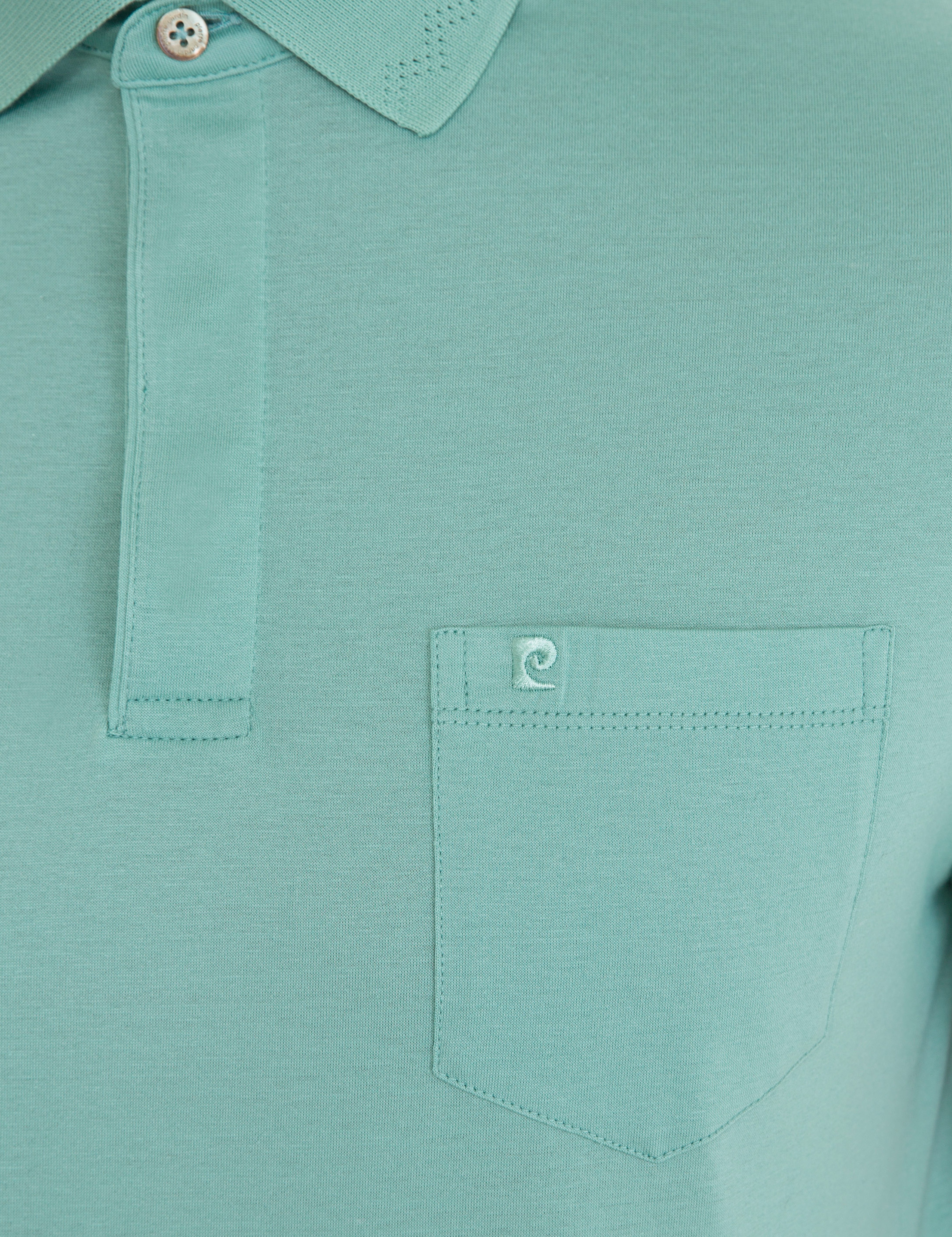 Yeşil Regular Fit Basic Tişört - Image 5