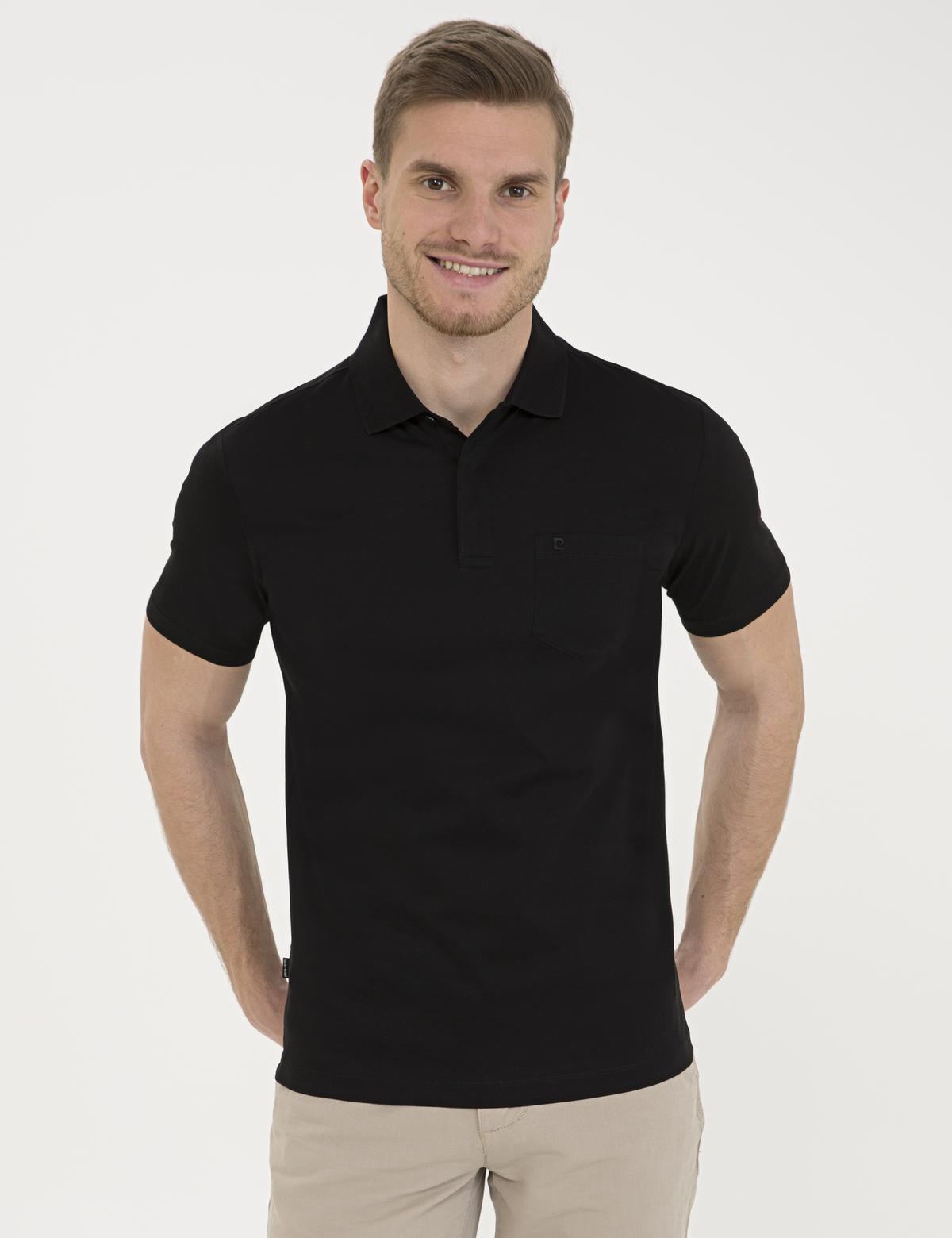 Siyah Regular Fit Basic T-Shirt