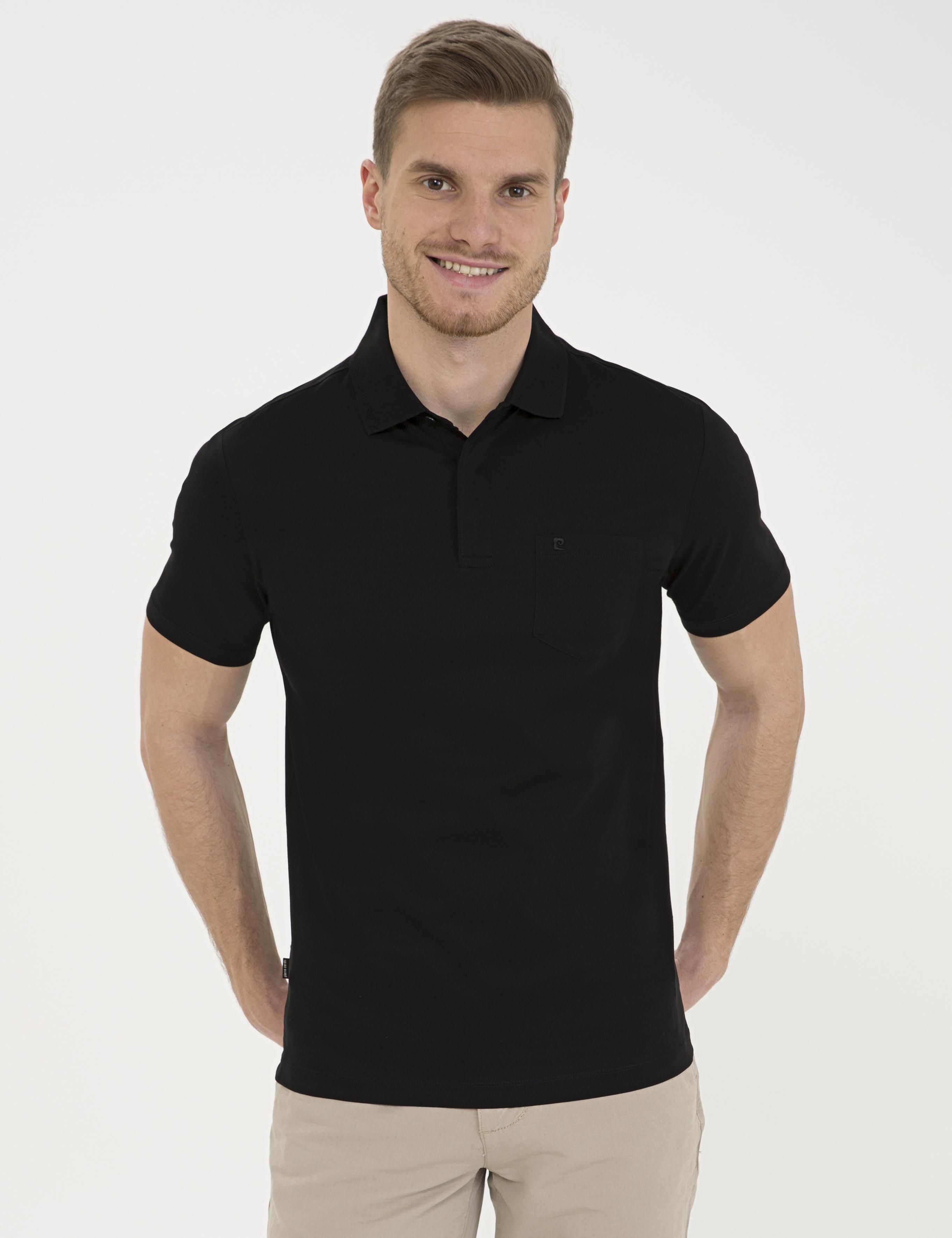 Siyah Regular Fit Basic T-Shirt
