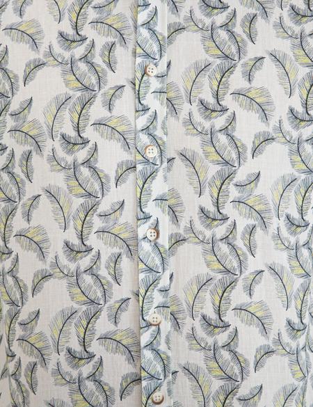 Lacivert Comfort Fit Keten Gömlek - 50232788002