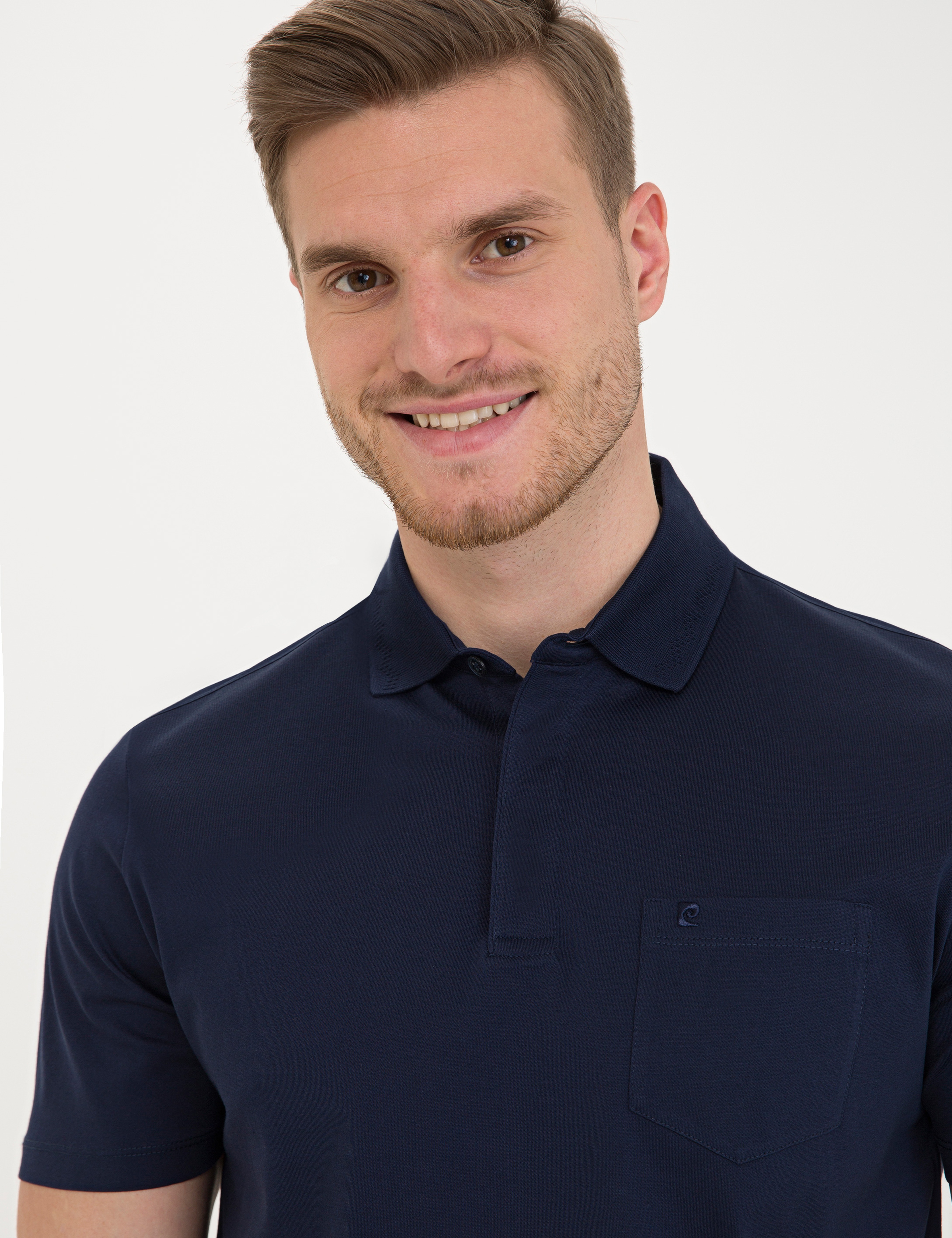 Koyu Lacivert Regular Fit Basic T-Shirt
