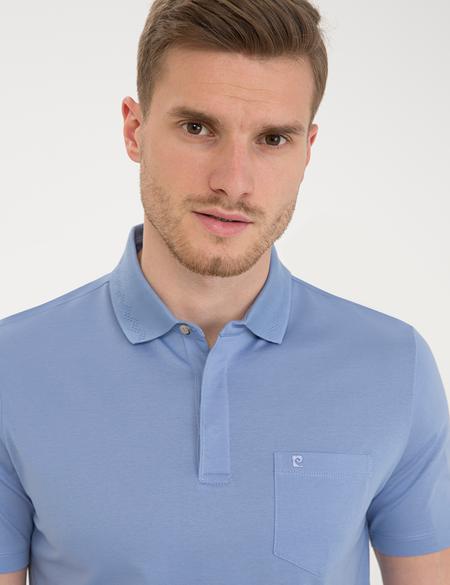 Koyu Mavi Regular Fit Basic Tişört - 50232381158