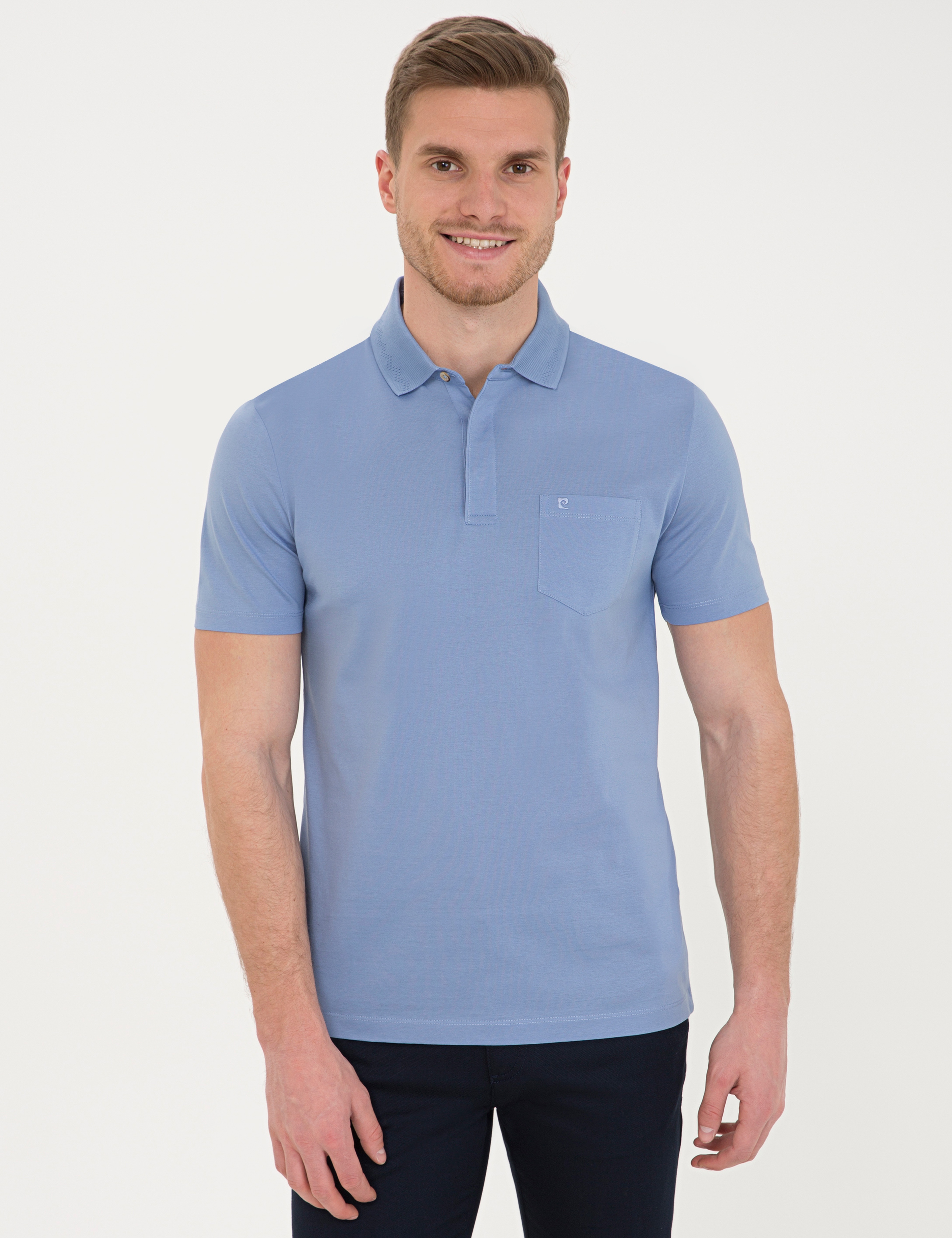 Saks Regular Fit Basic Tişört - Image 1