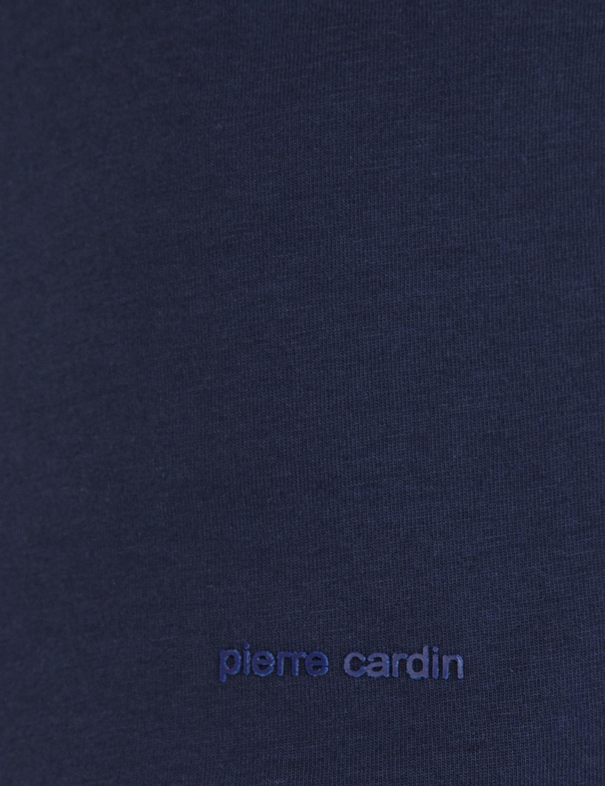 Koyu Lacivert Slim Fit Bisiklet Yaka Basic Tişört - 50232385119