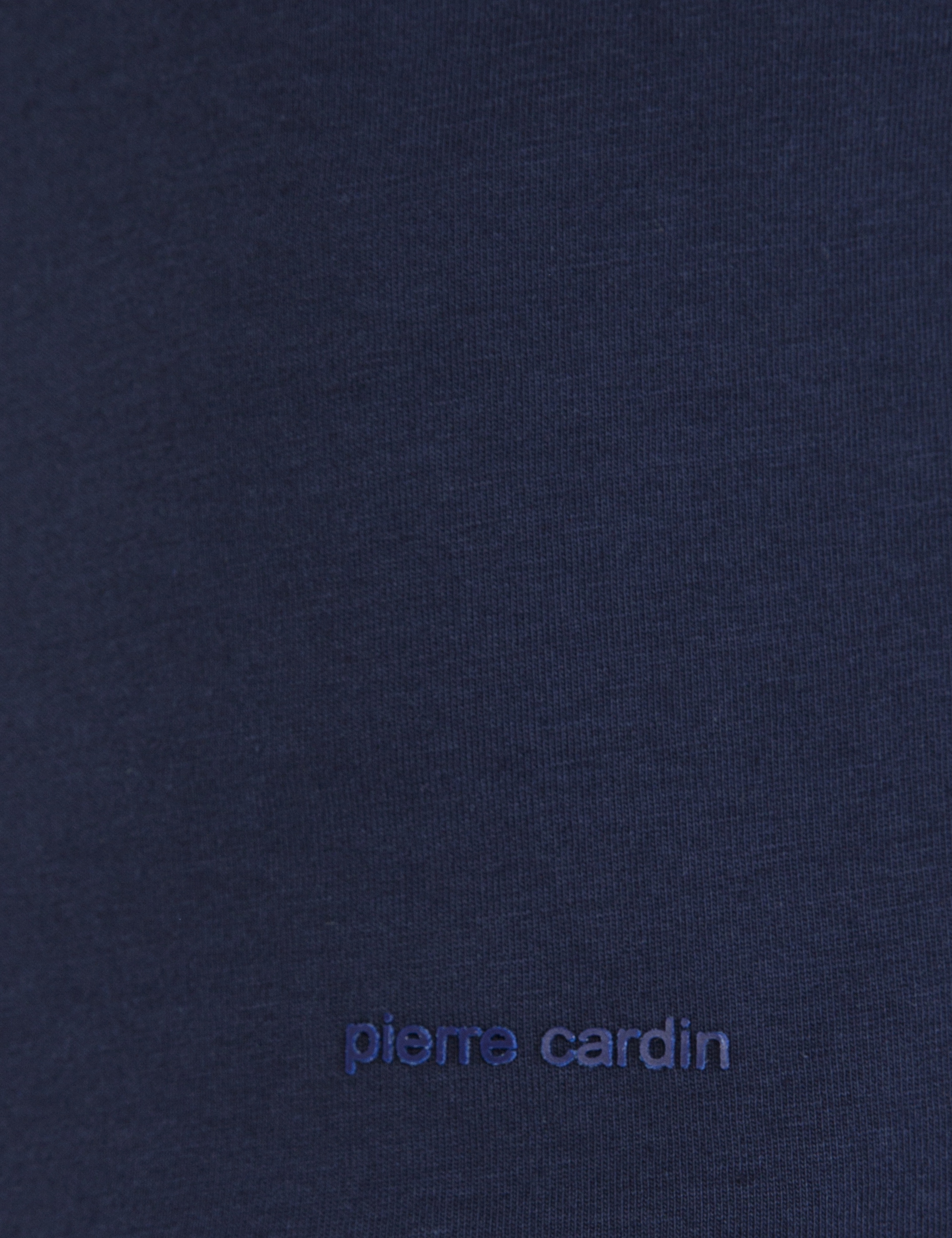 Koyu Lacivert Slim Fit Bisiklet Yaka Basic Tişört - Image 5