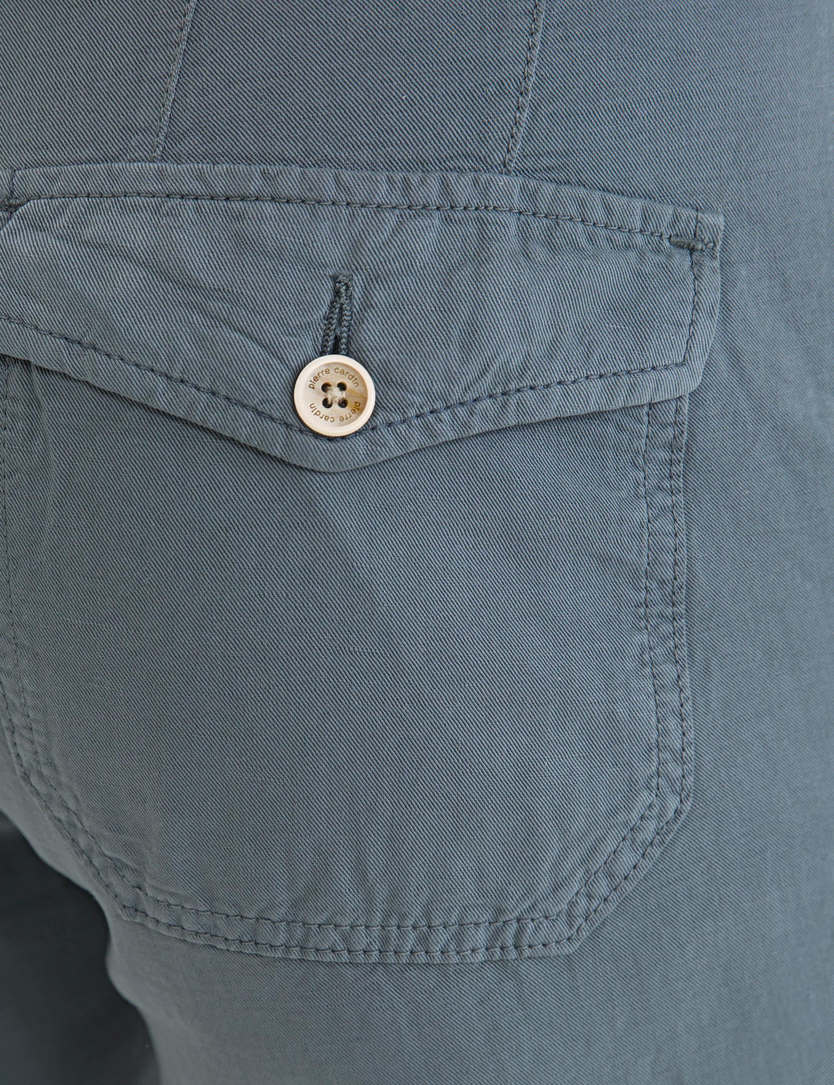 Mint Standart Fit Keten Karışımlı Bermuda Şort