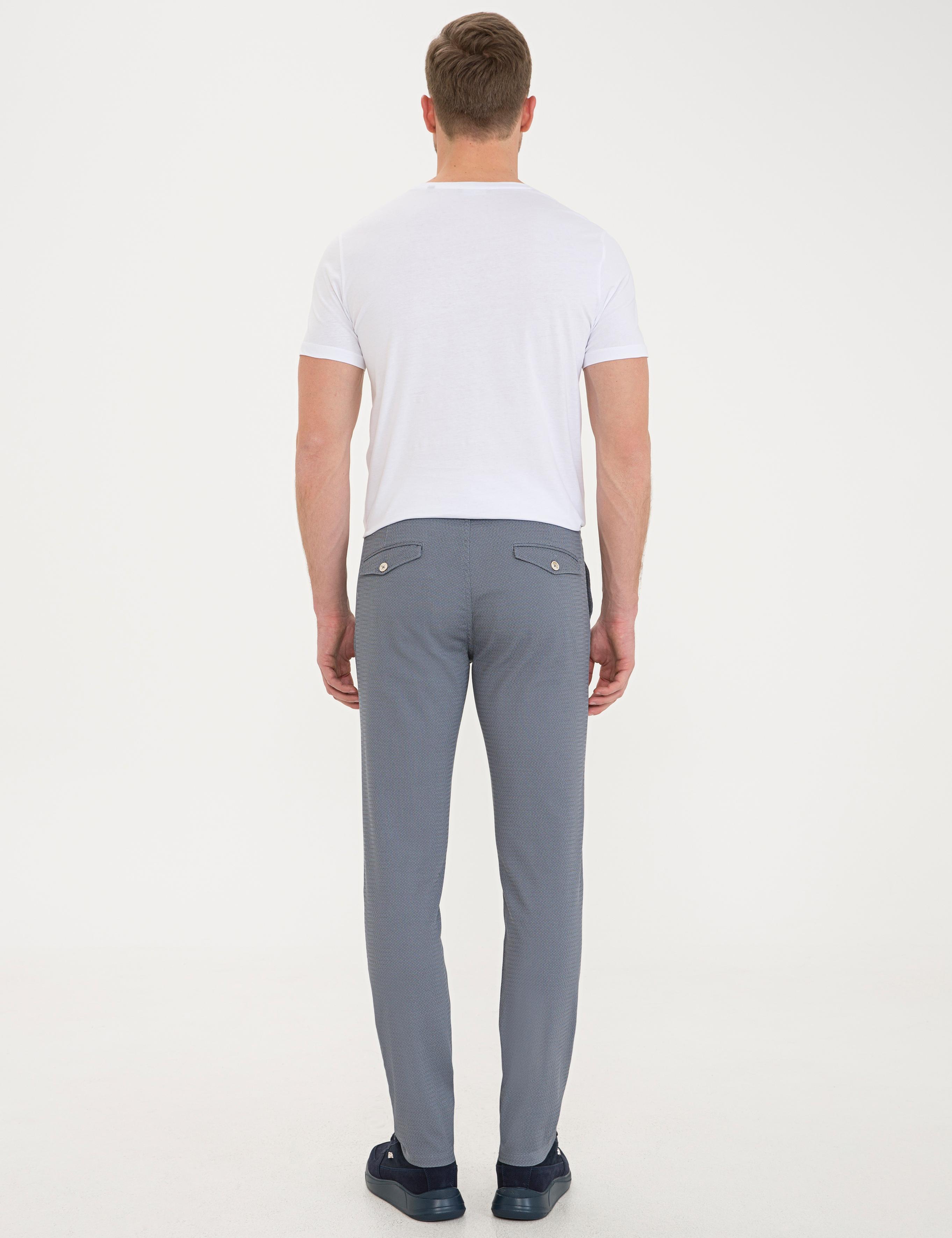 Saks Slim Fit Kanvas Pantolon