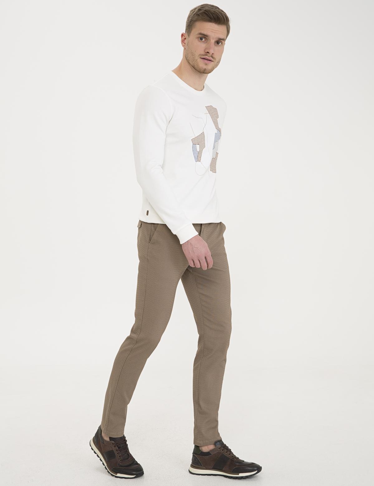 Vizon Slim Fit Kanvas Pantolon - 50233234275