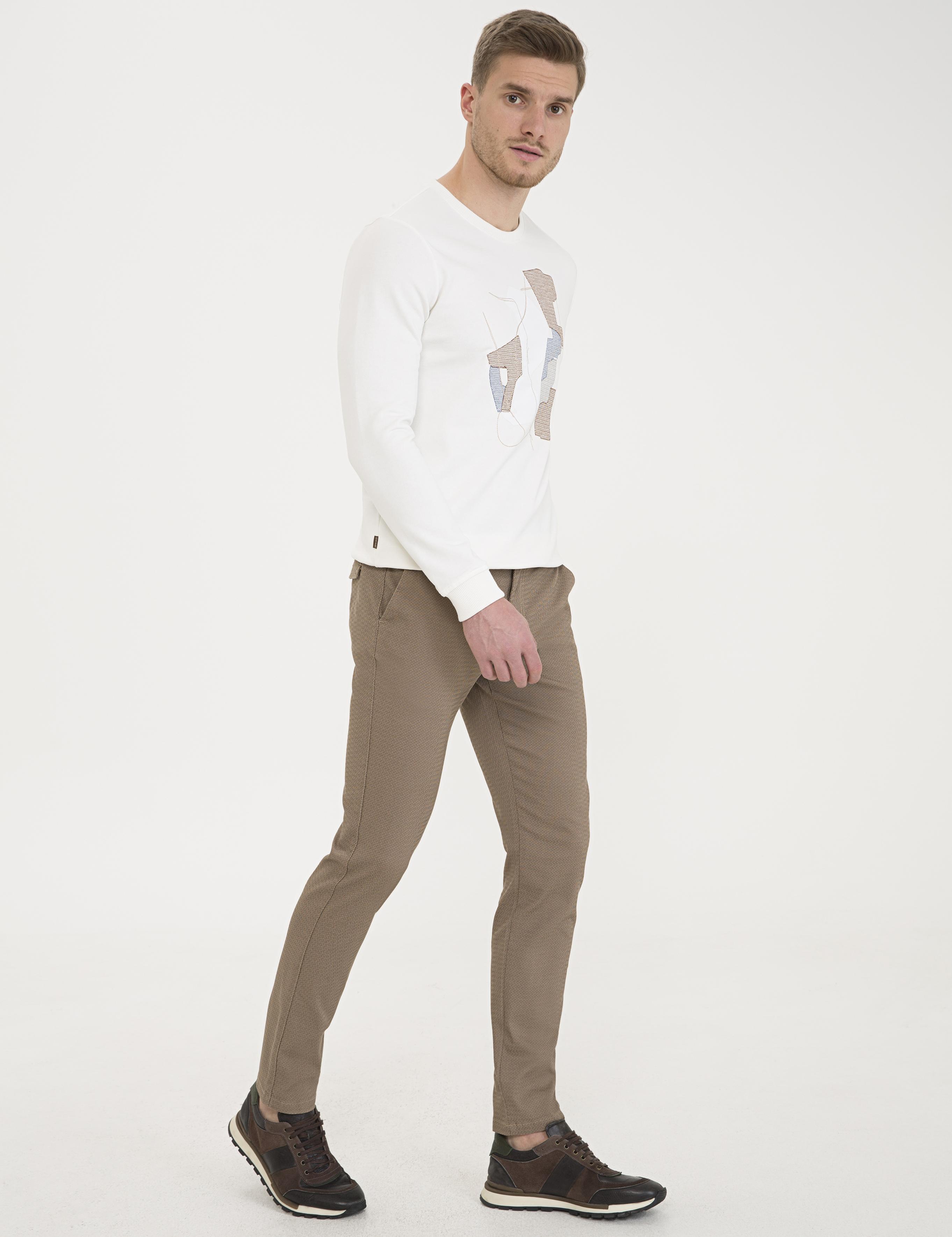 Vizon Slim Fit Kanvas Pantolon