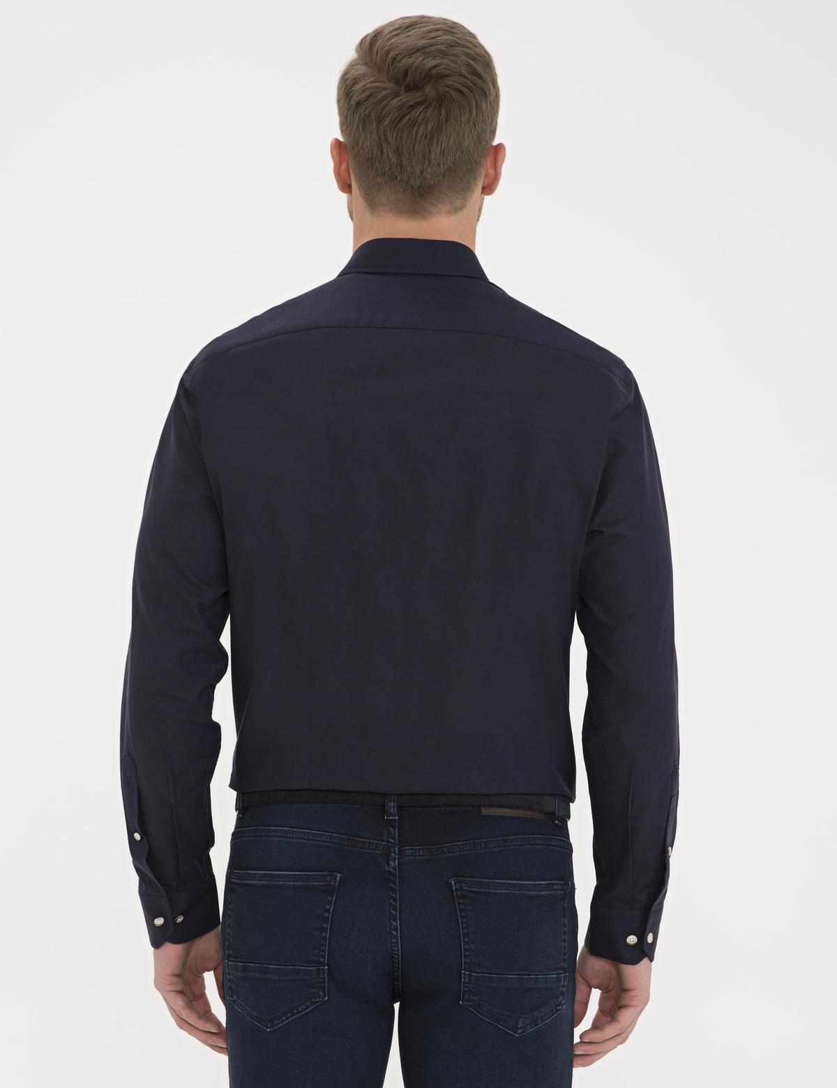 Lacivert Slim Fit Gömlek - 50236034020