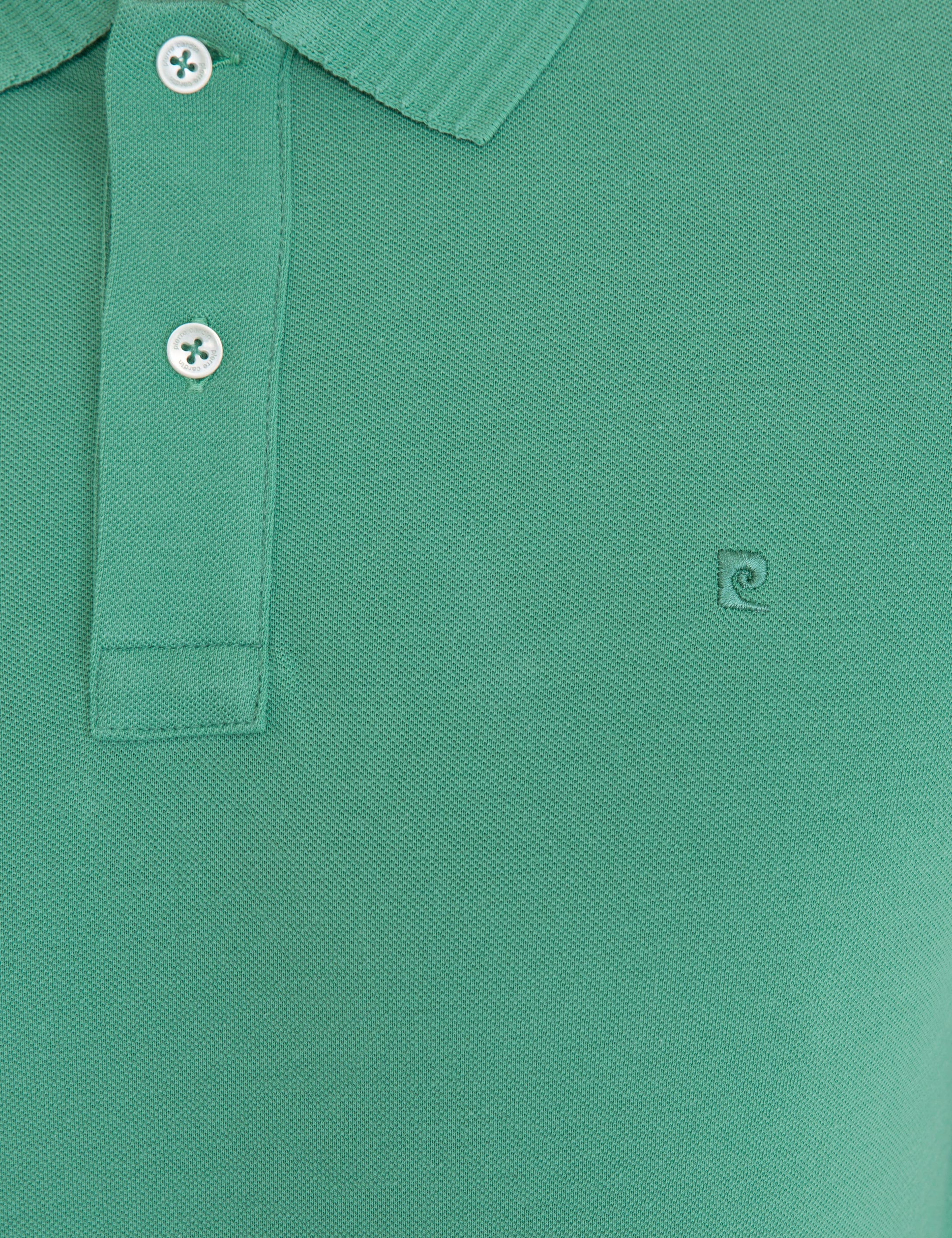 Yeşil Slim Fit Basic Tişört - Image 5