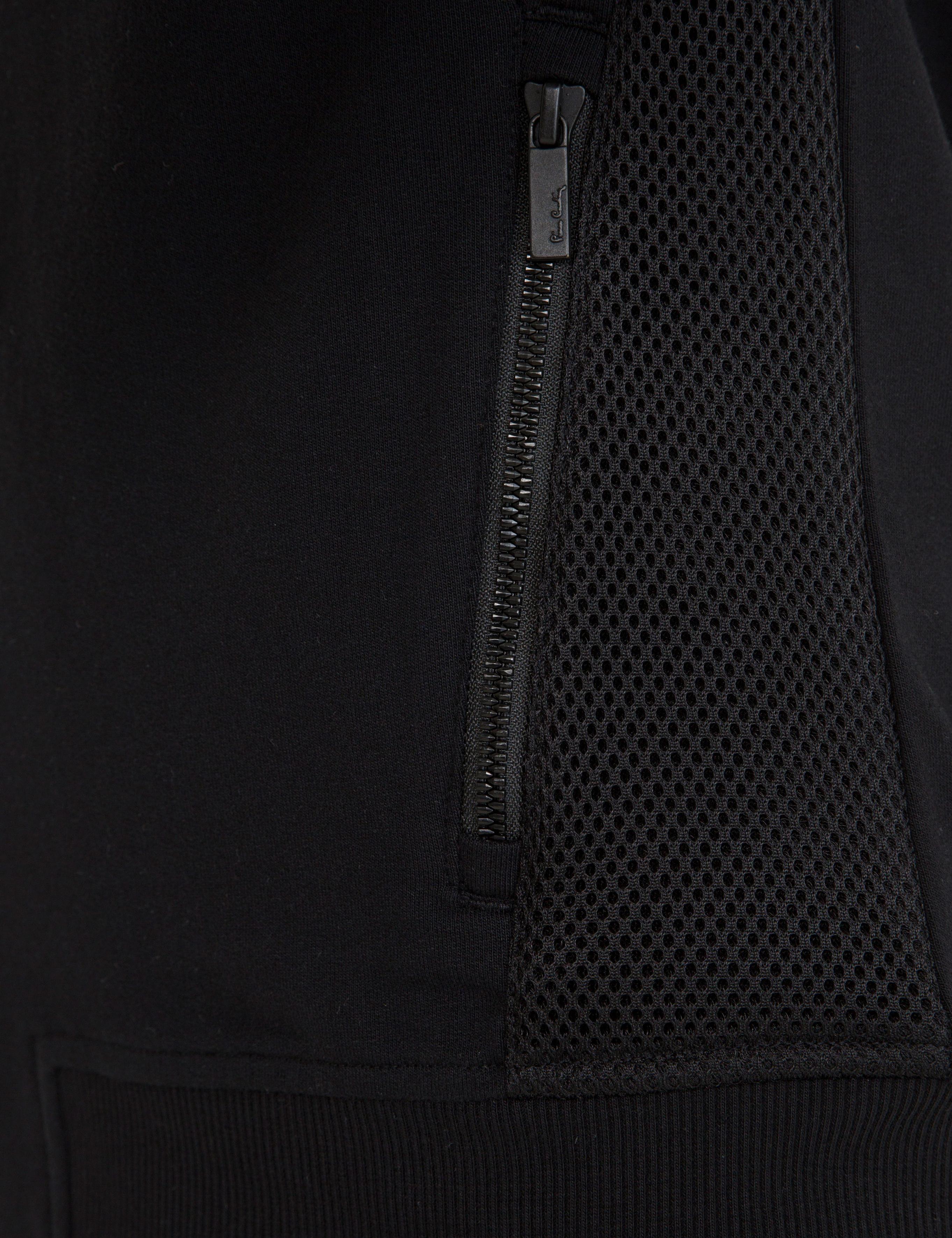 Siyah Standart Fit Kapüşonlu Sweatshirt