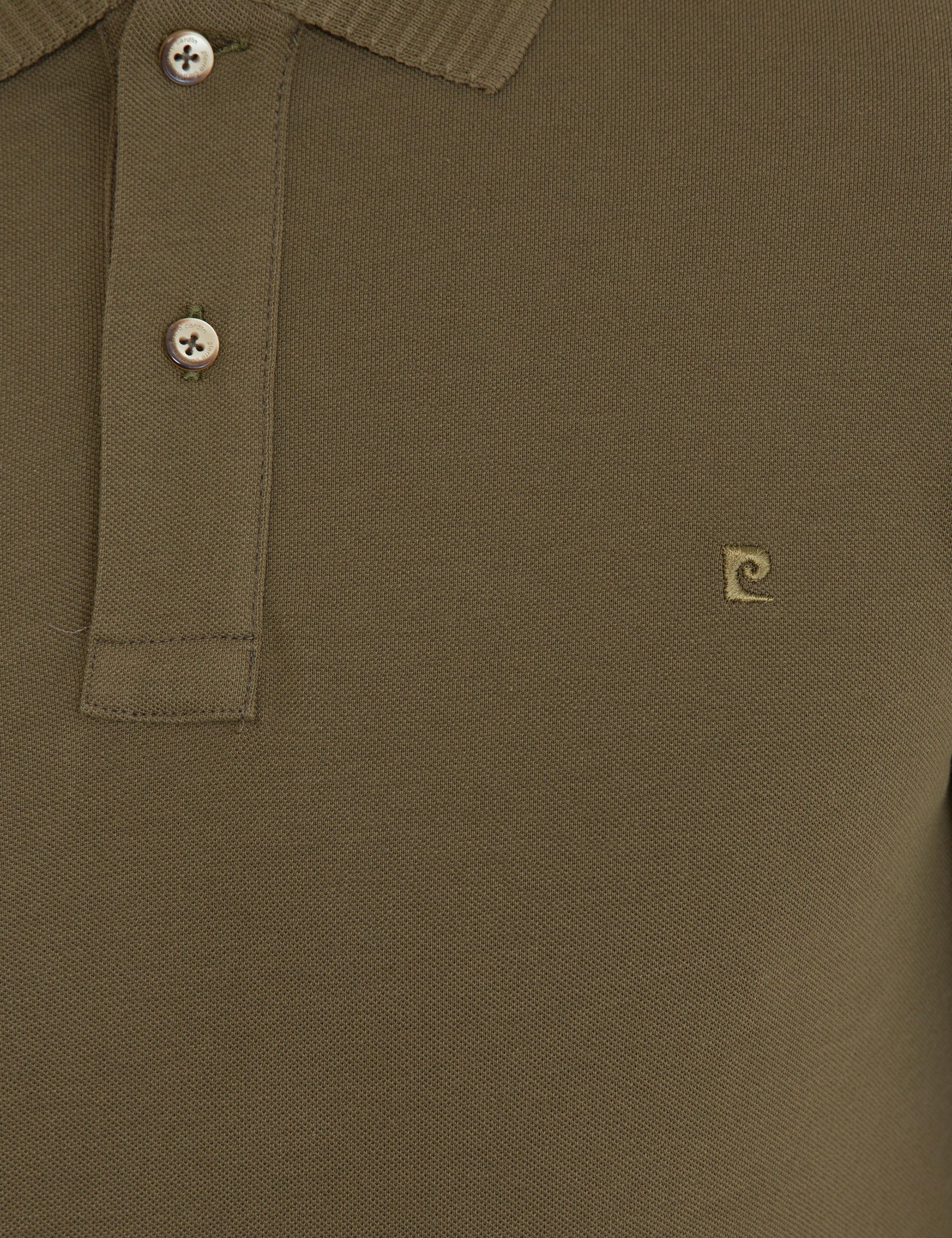 Açık Haki Slim Fit Basic Tişört