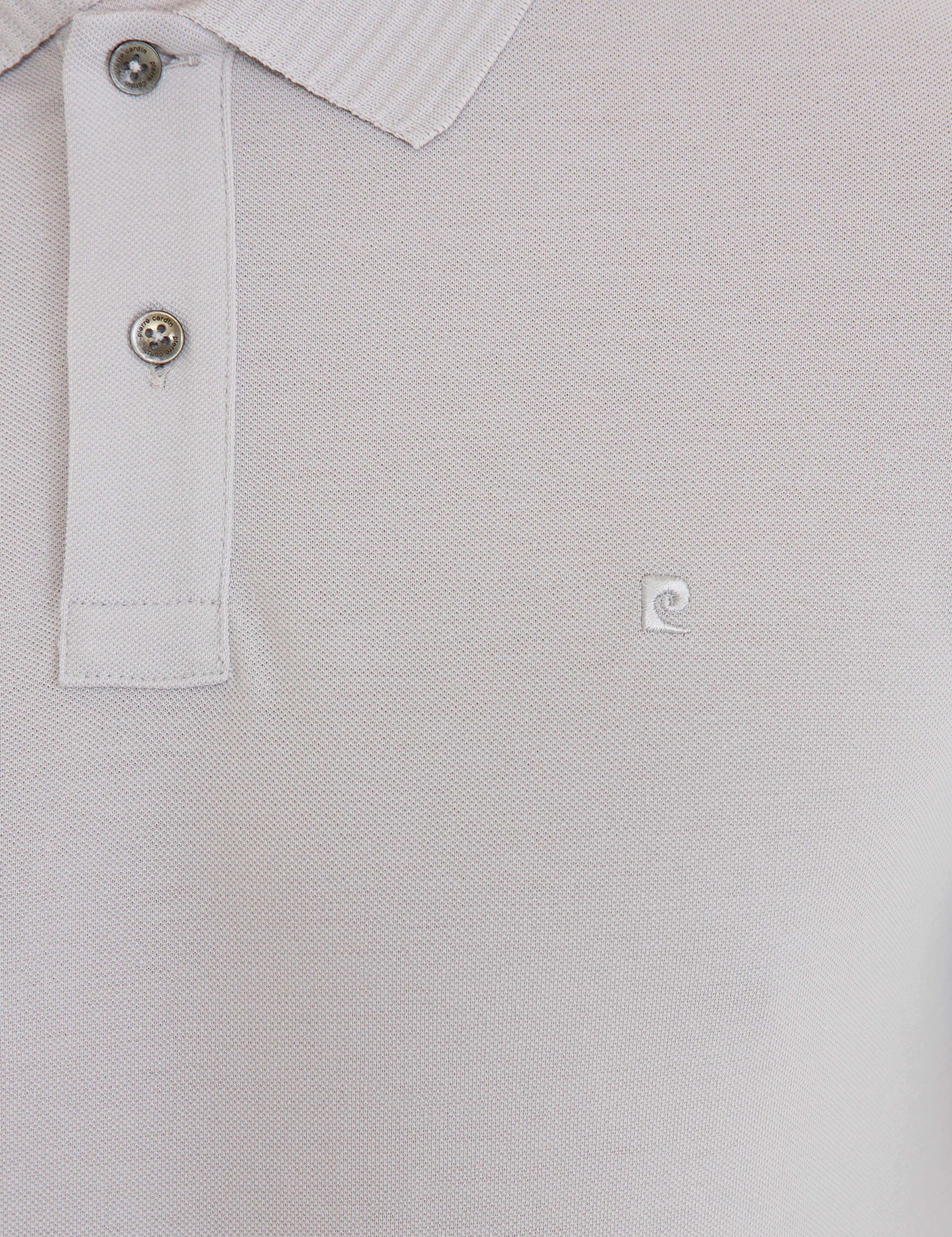 Açık Gri Slim Fit Basic T-Shirt - Image 5