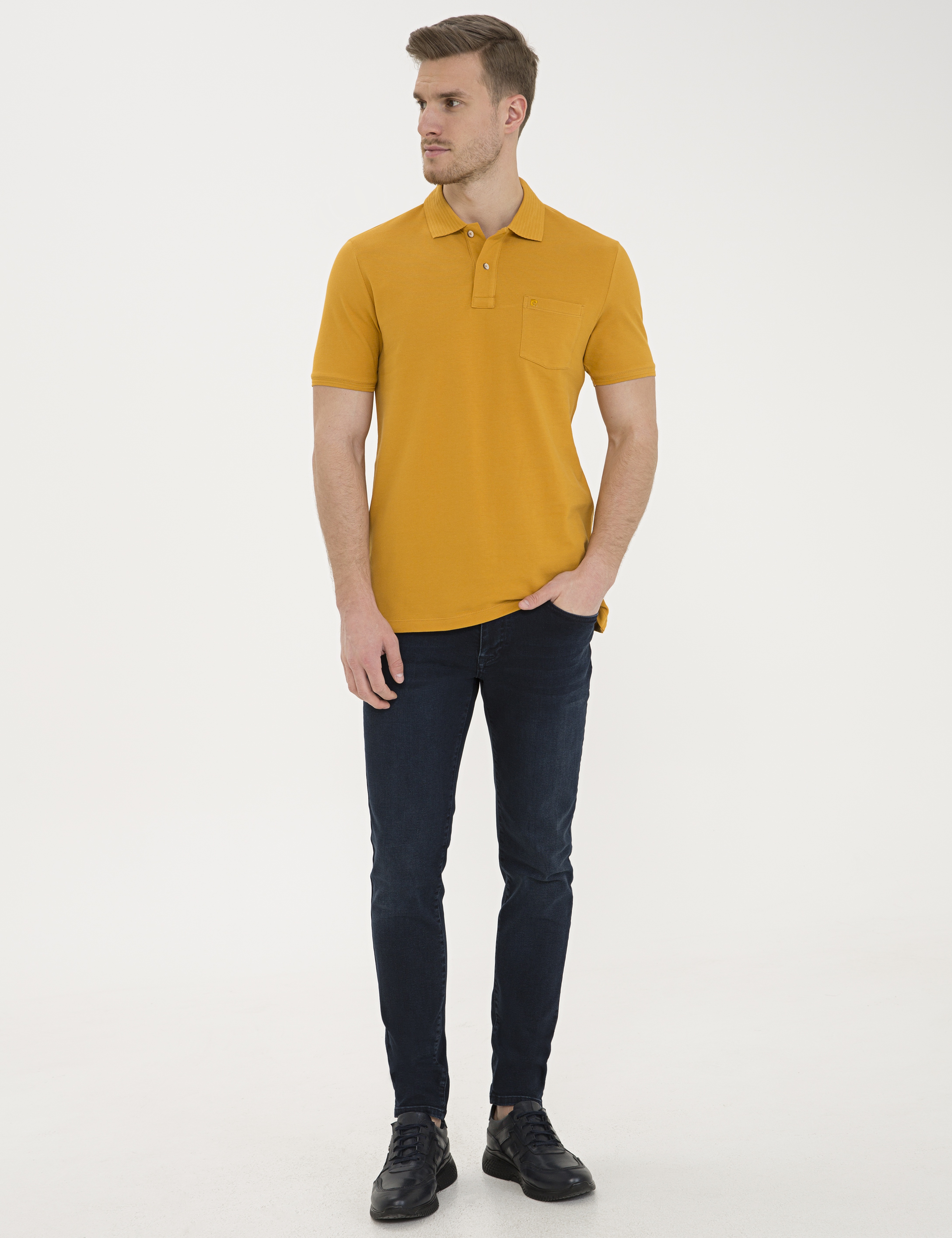 Safran Regular Fit Basic Tişört - Image 4