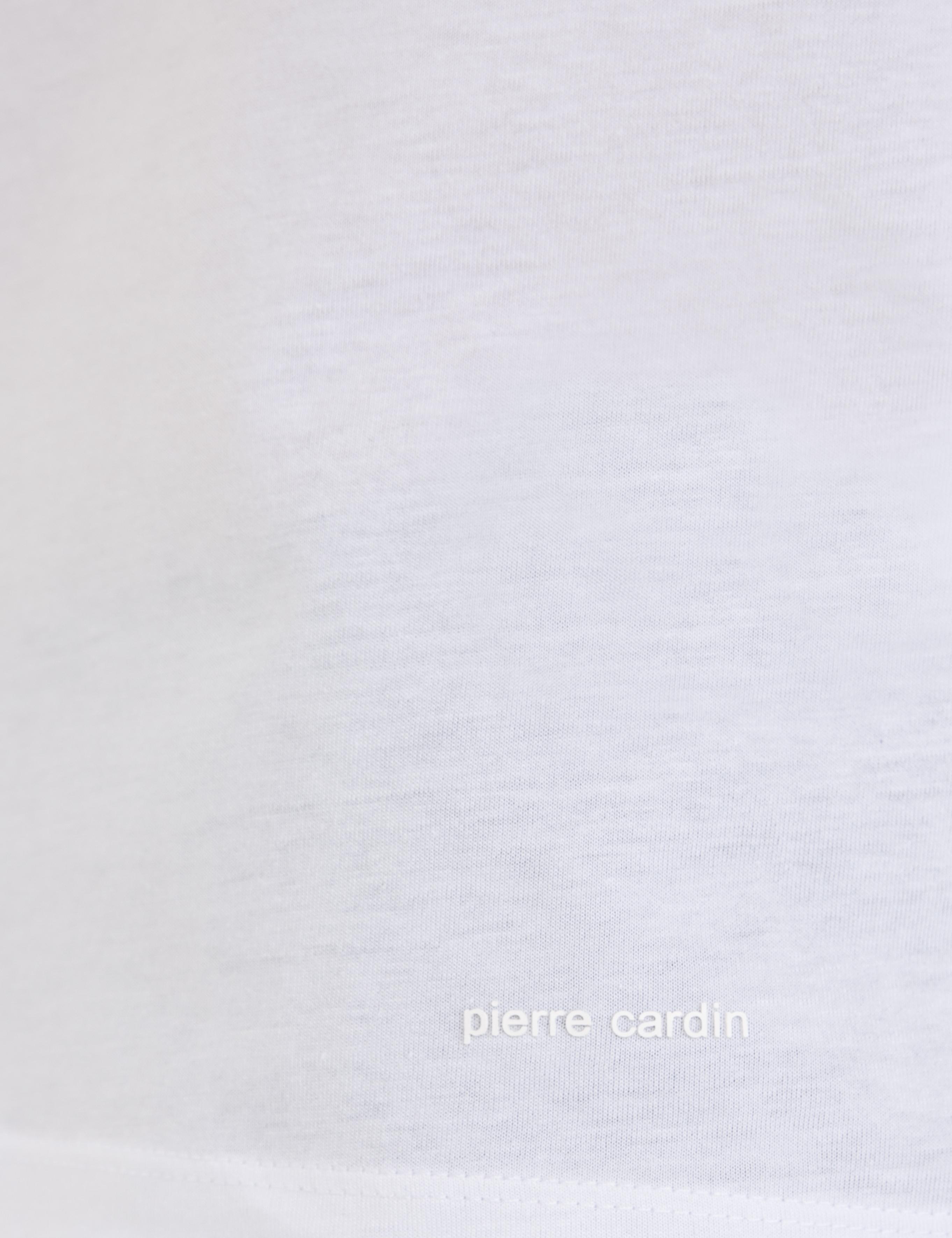 Beyaz Slim Fit V Yaka Basic Tişört