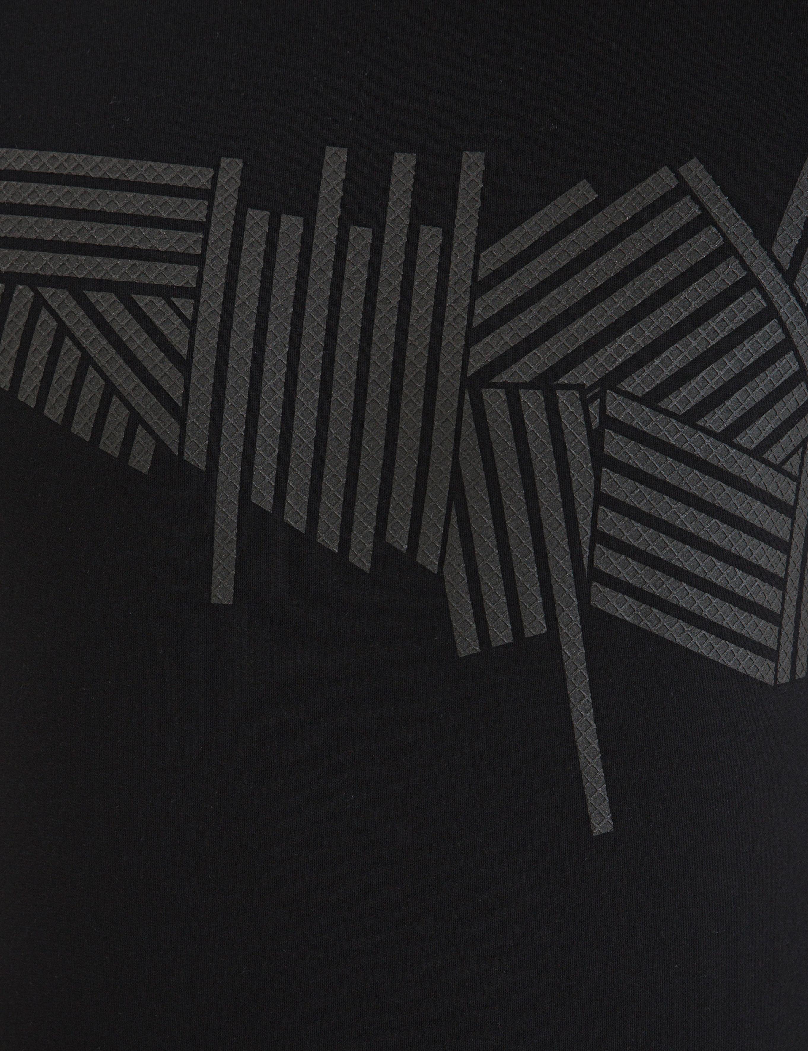 Siyah Slim Fit Bisiklet Yaka Tişört