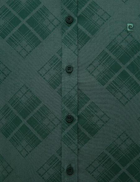 Yeşil Slim Fit Gömlek - 50201499019