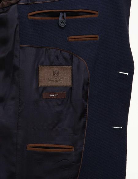 Lacivert Slim Fit Ceket - 50195225038