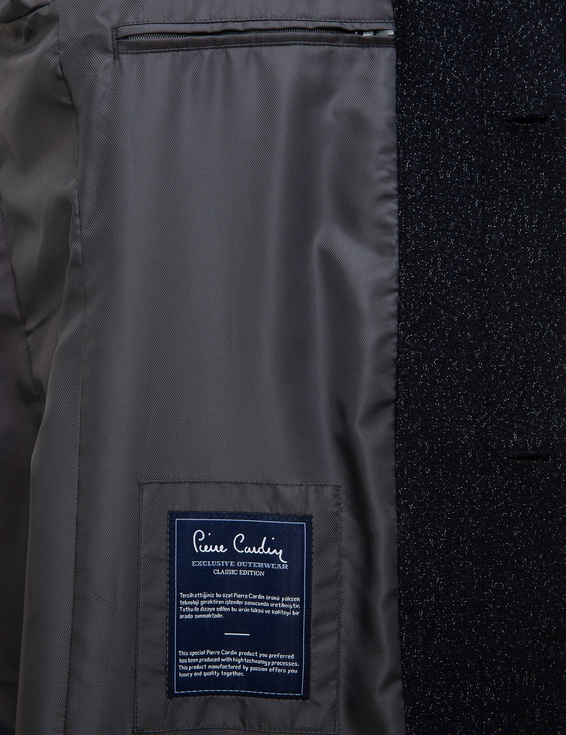 Lacivert Ex.Slim Fit Palto