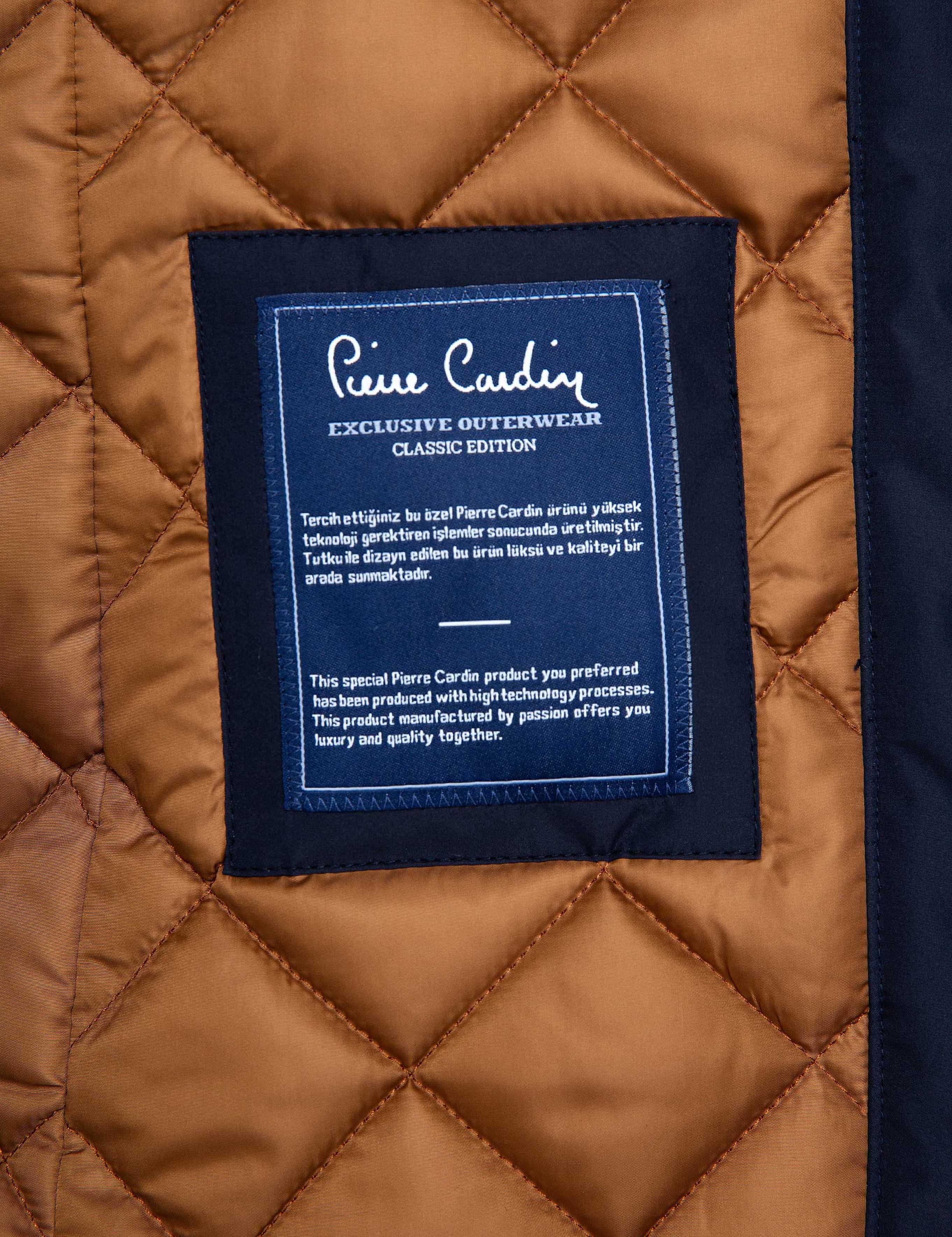 Açık Lacivert Standart Fit Kaban