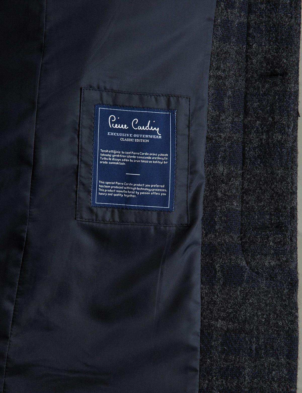 Lacivert Slim Fit Palto - 50194440029