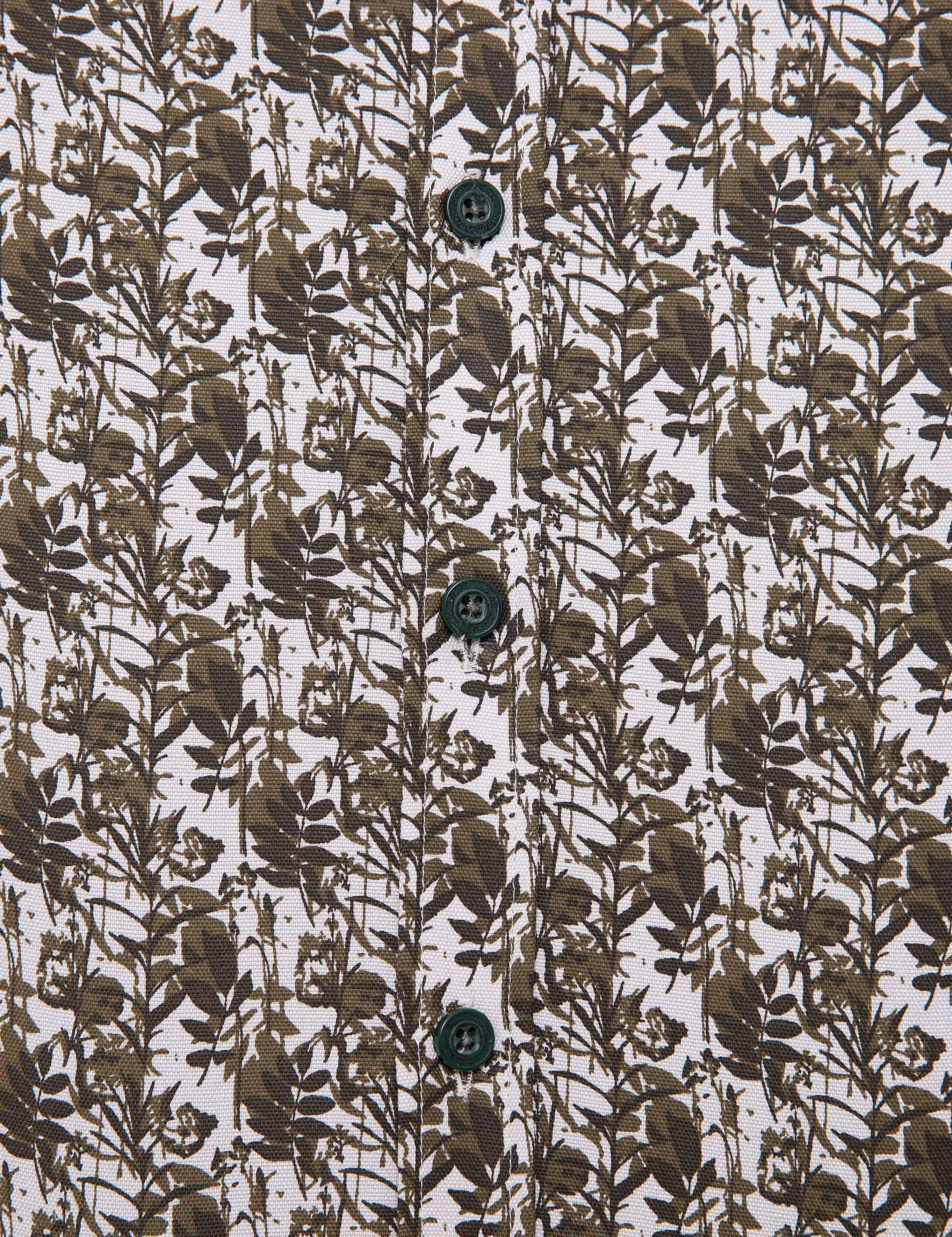 Kahverengi Slim Fit Gömlek