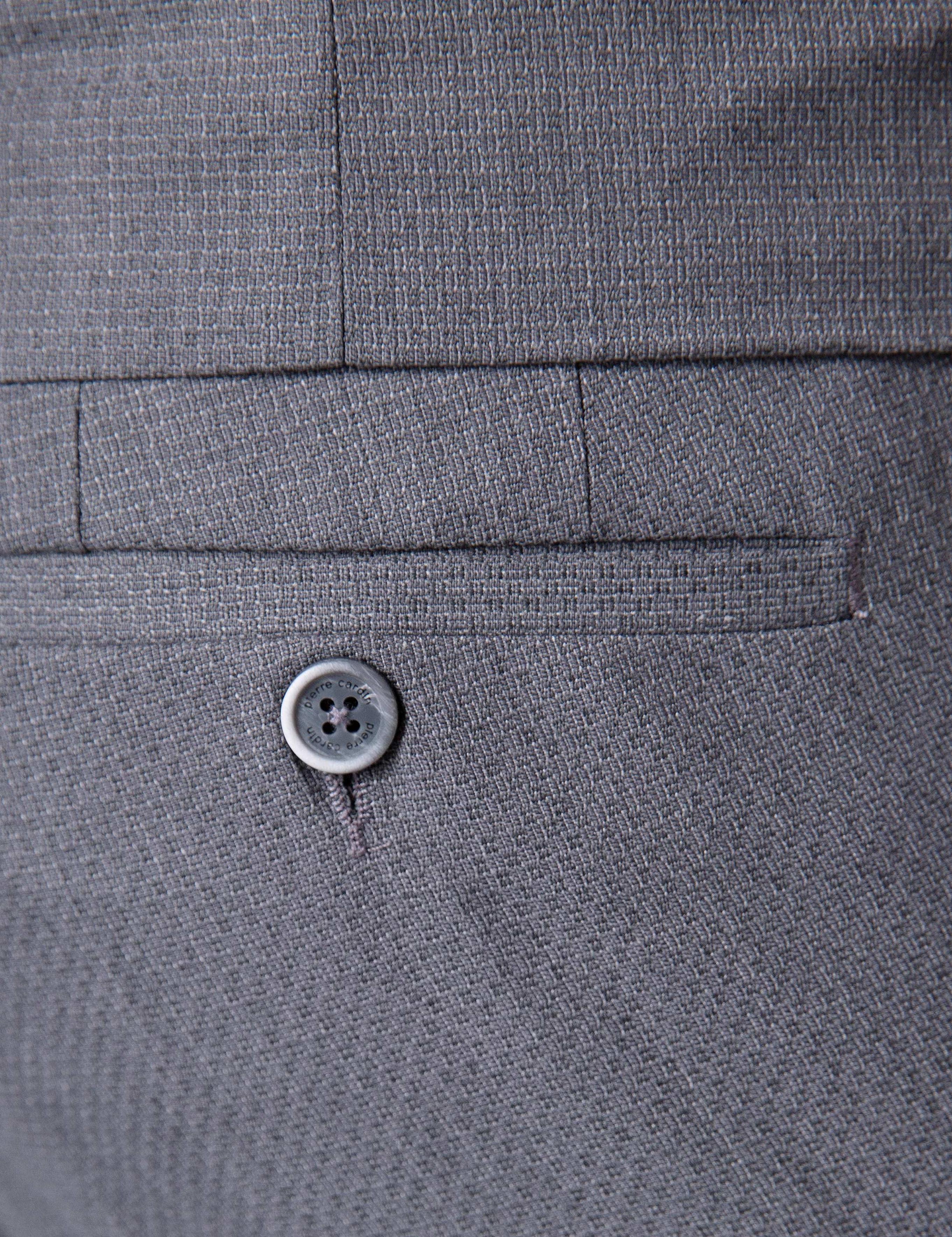 Gri Slim Fit Takım Elbise