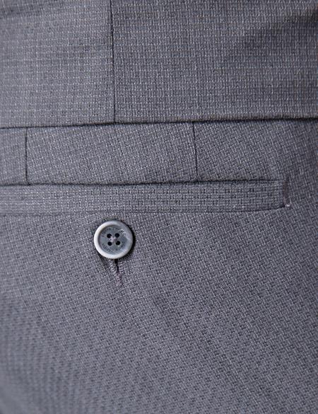 Gri Slim Fit Takım Elbise - 50199967011