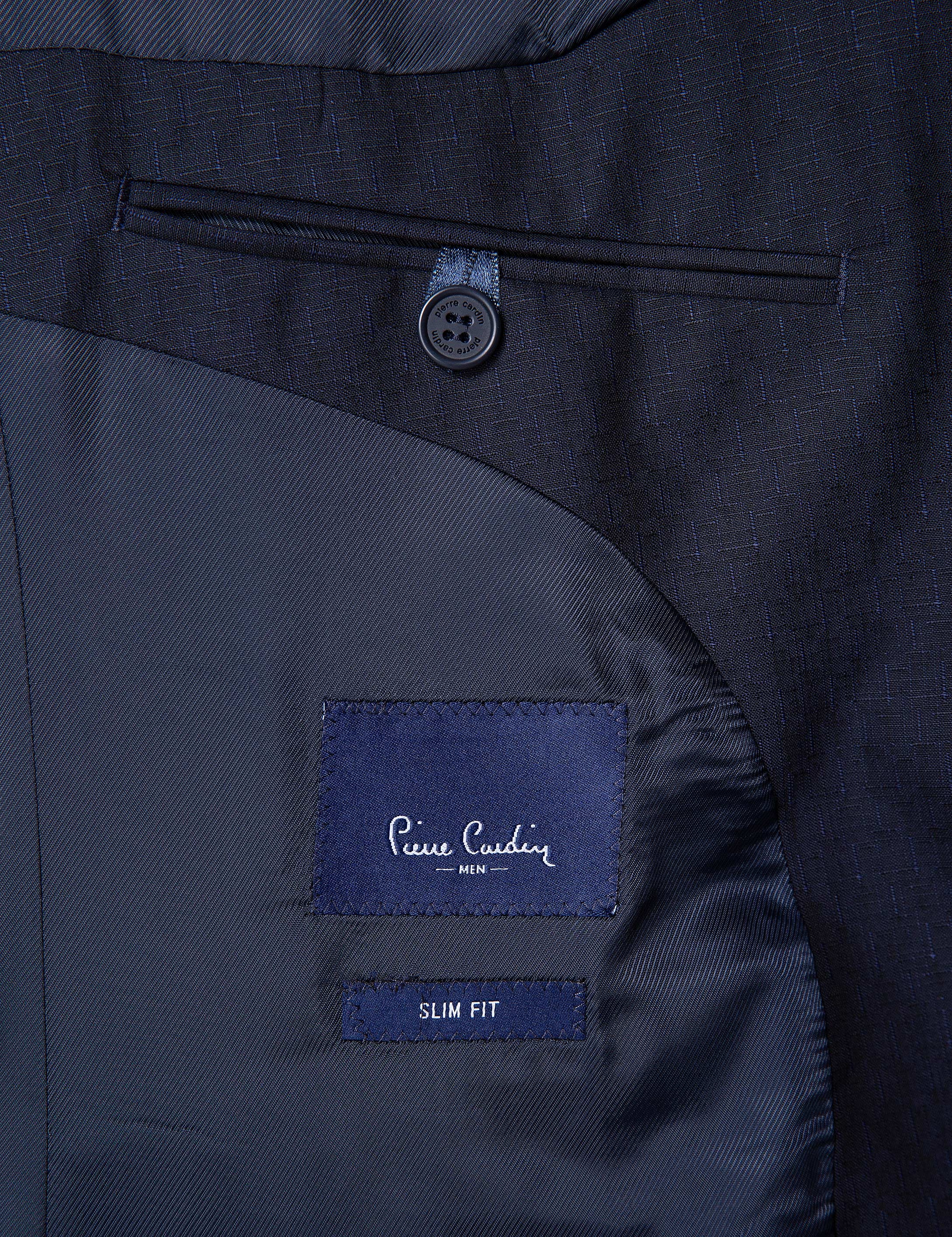 Lacivert Slim Fit Takım Elbise - Image 6