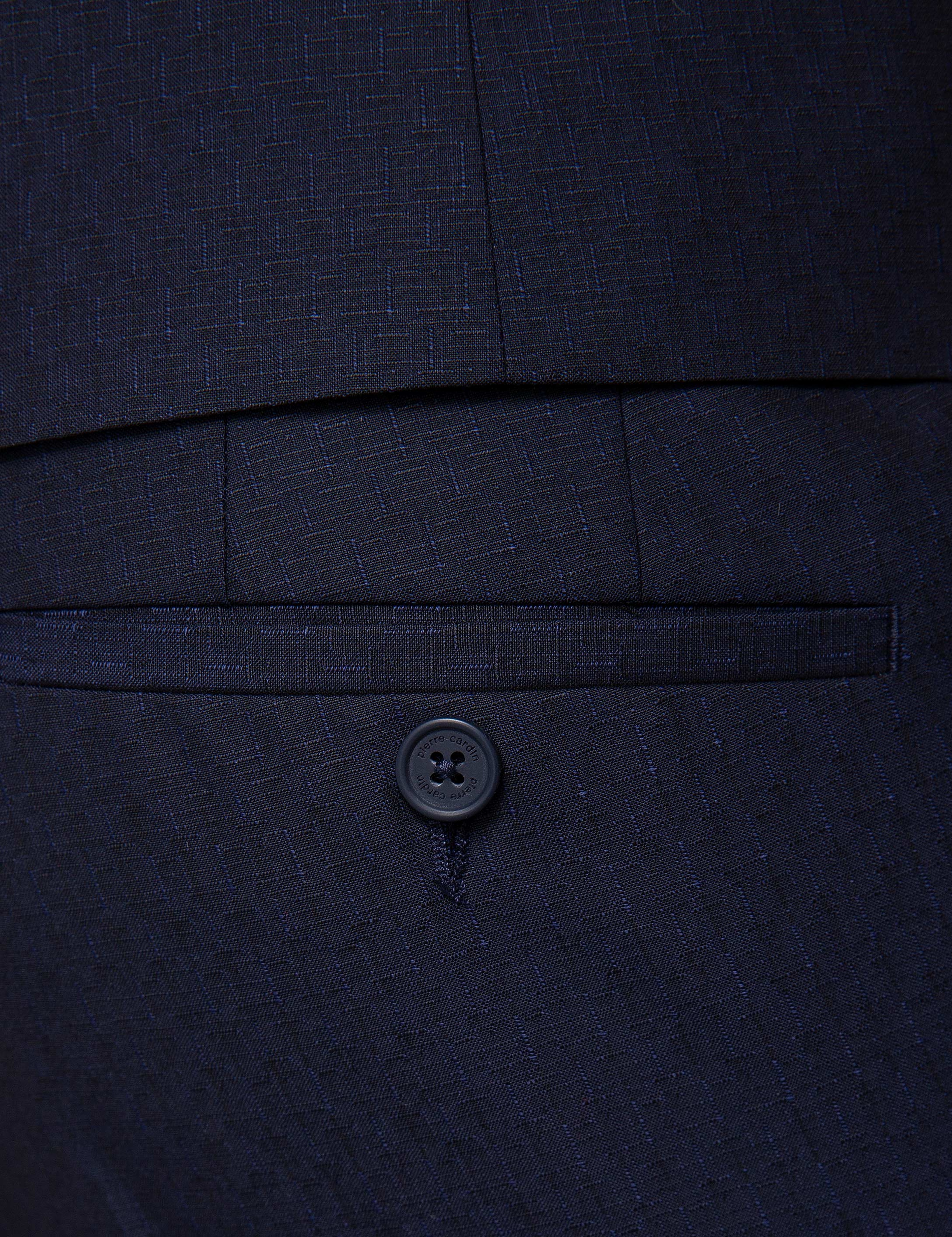 Lacivert Slim Fit Takım Elbise