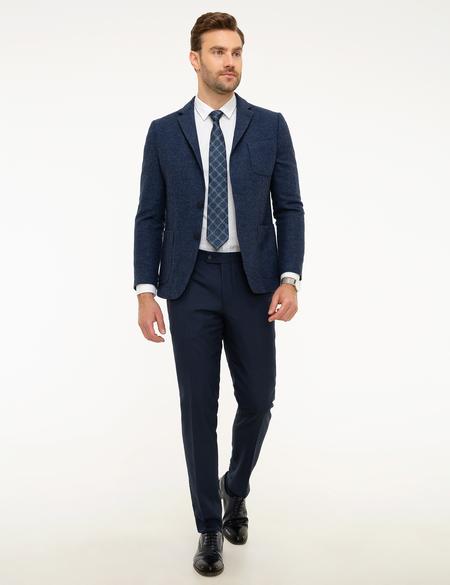 Açık Lacivert Ekstra Slim Fit Ceket - 50194621008