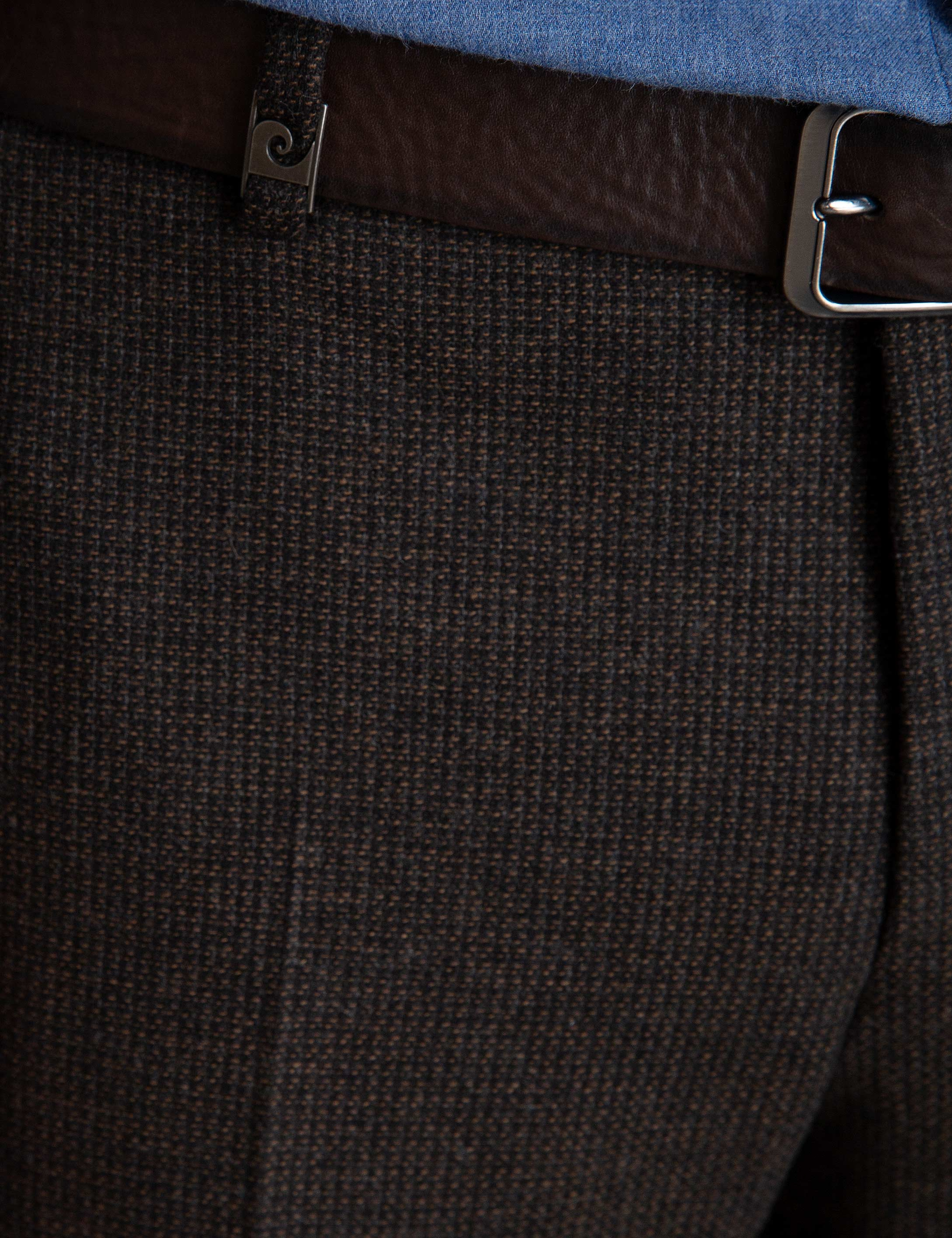 Kahverengi Ekstra Slim Fit Pantolon - Image 5