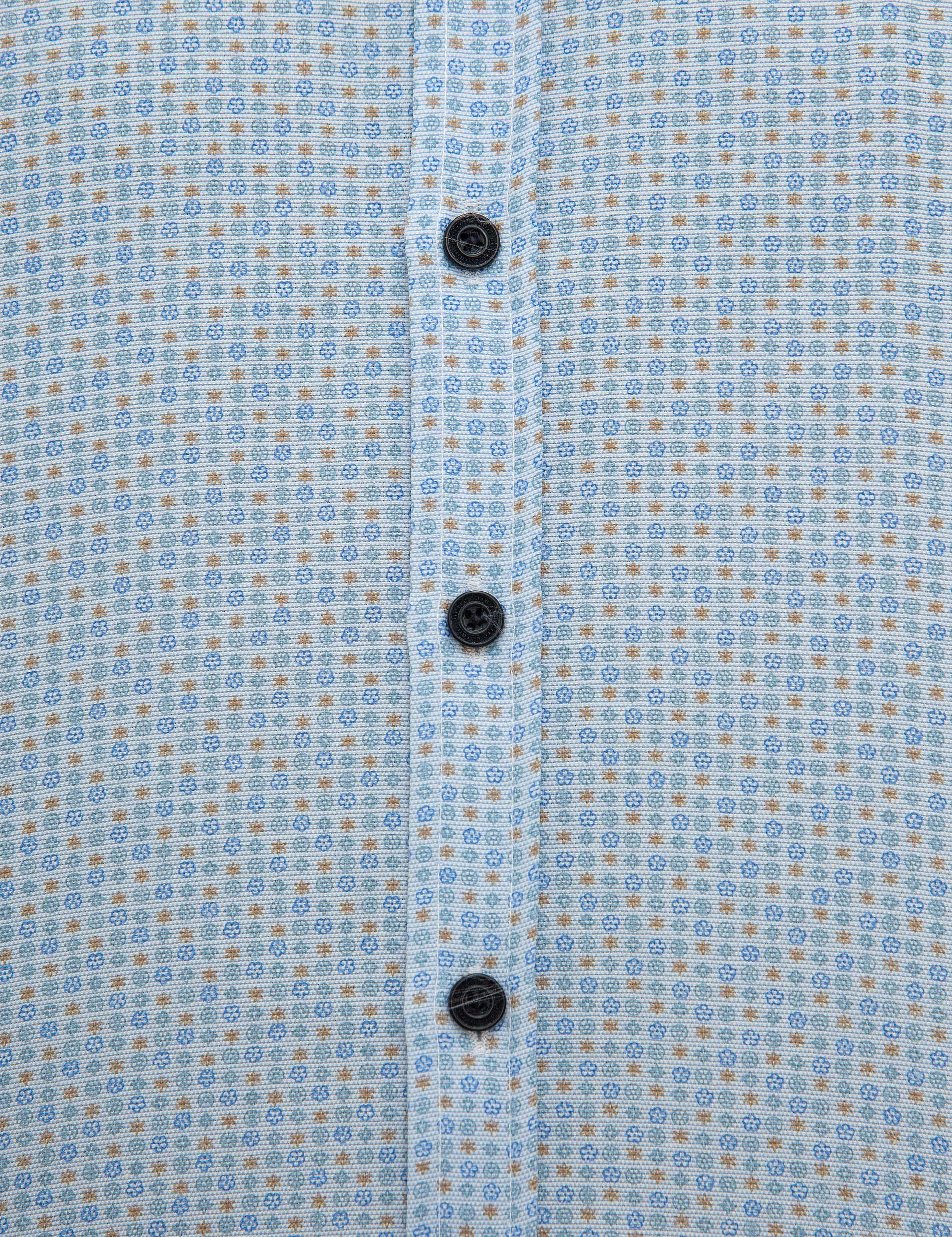 Mavi Slim Fit Gömlek - Image 6