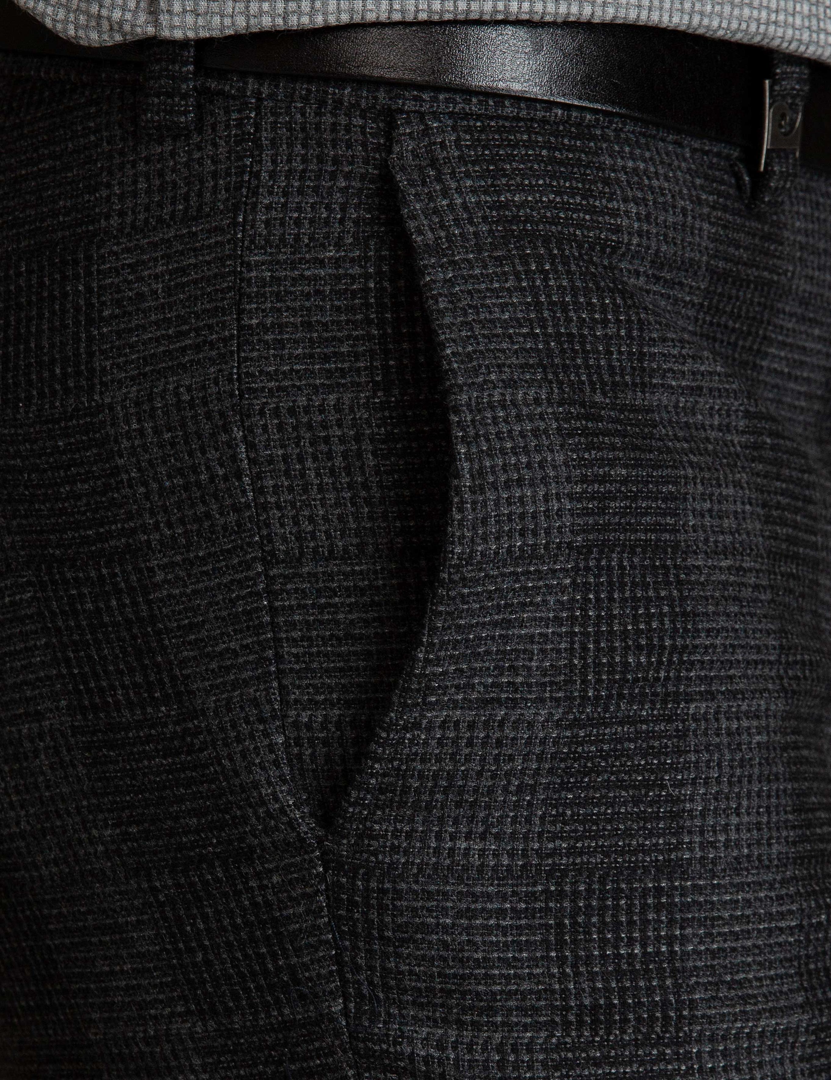 Antrasit Slim Fit Pantolon