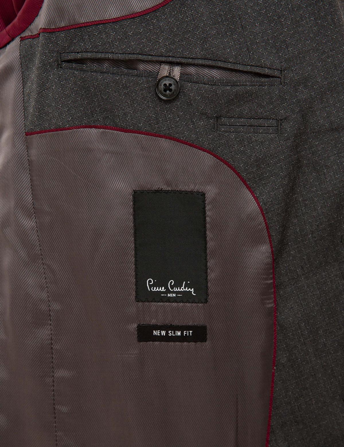 Gri Ekstra Slim Fit Takım Elbise - 50194028008