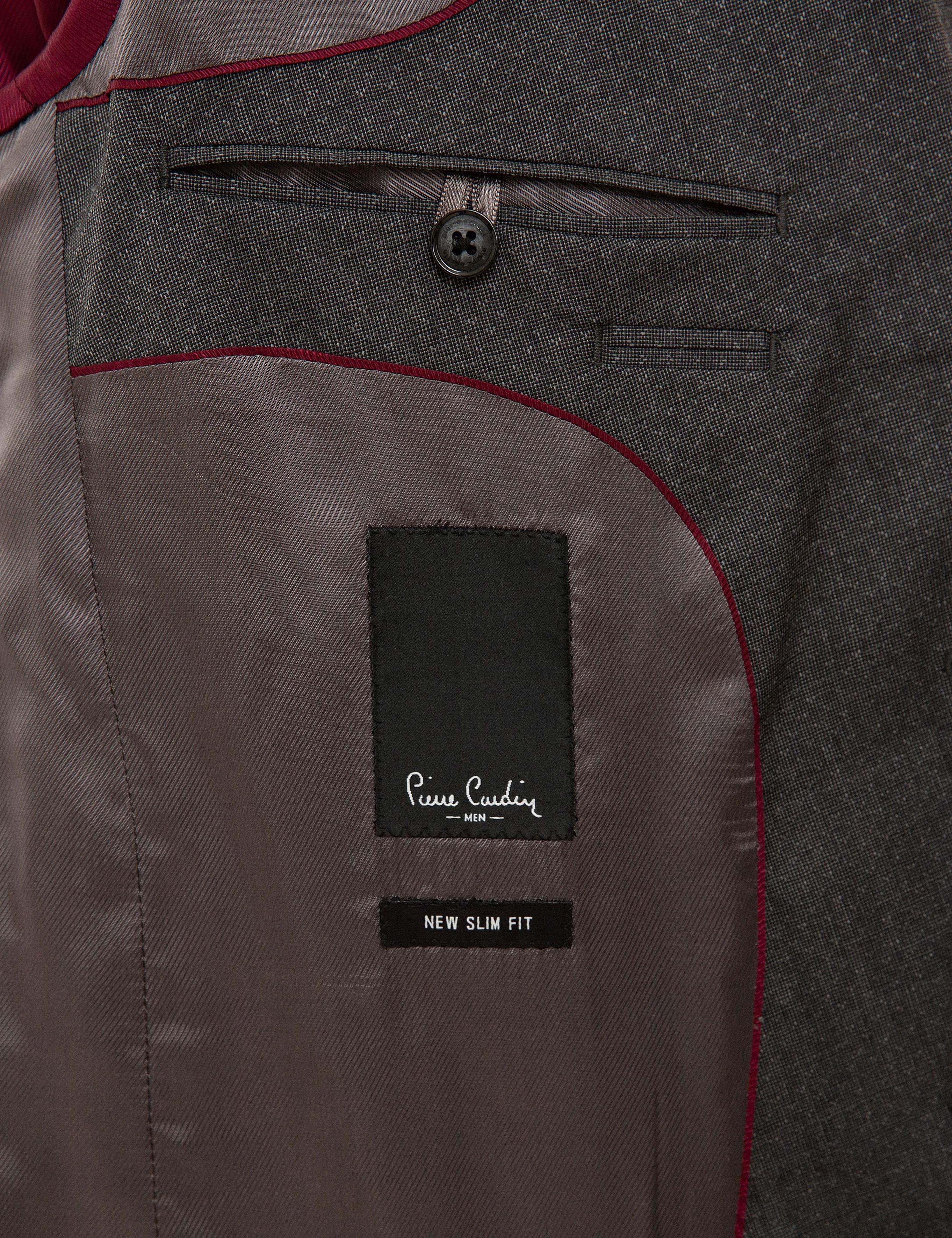 Gri Ekstra Slim Fit Takım Elbise